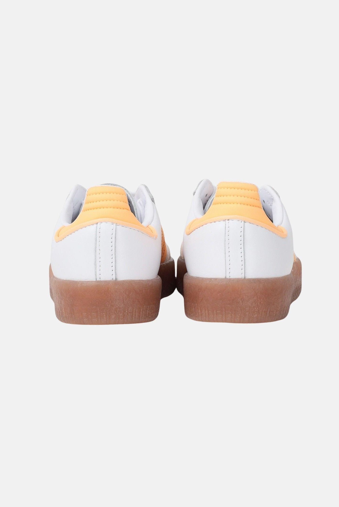 ADIDAS ORIGINALS Sneakers Sambae bianche e gialle da donna JP9533 . ADIDAS ORIGINALS