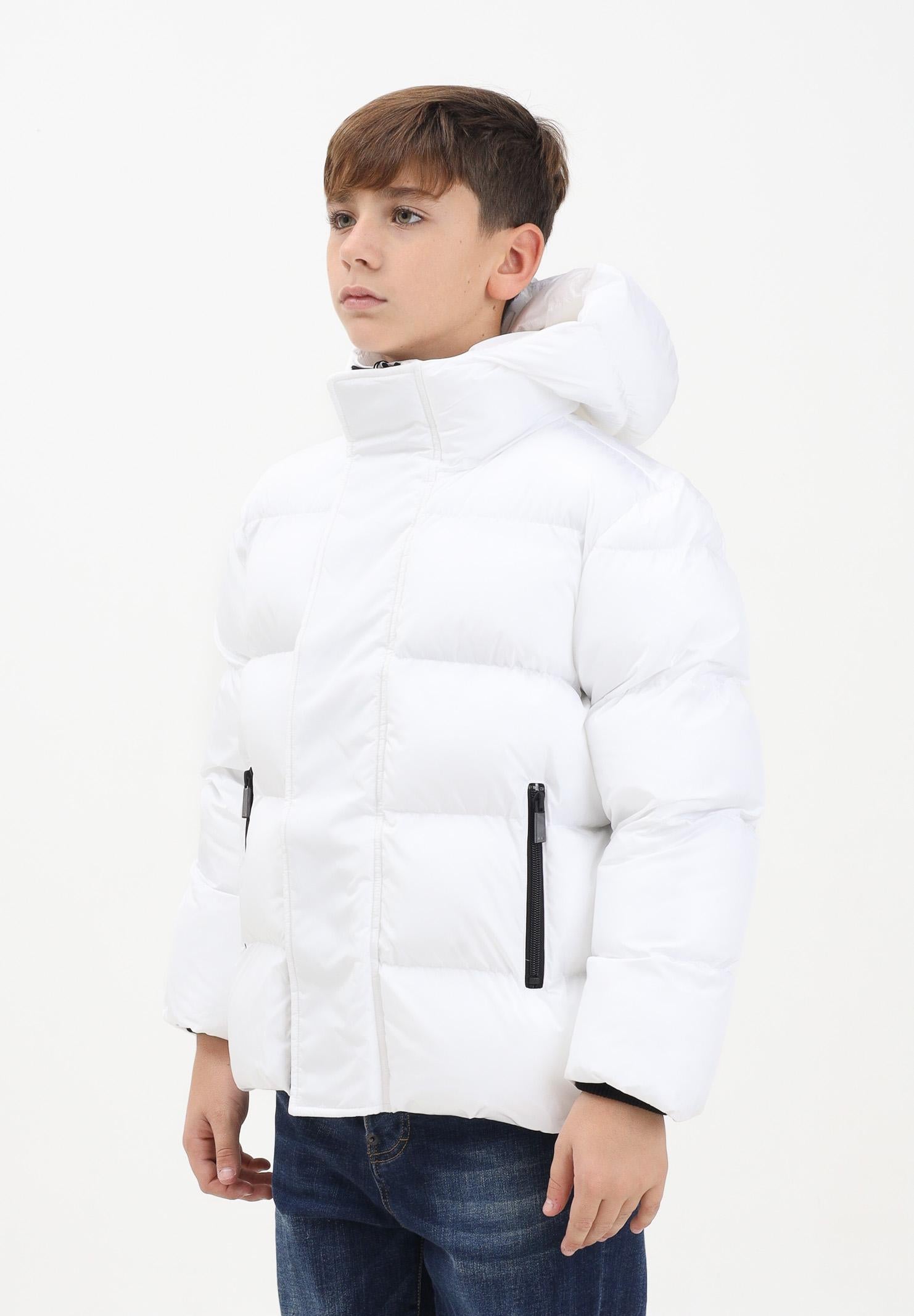 DSQUARED2 Piumino bianco per donna, ragazzi e bambini con logo DQ1090D00BN DQ100 DSQUARED2