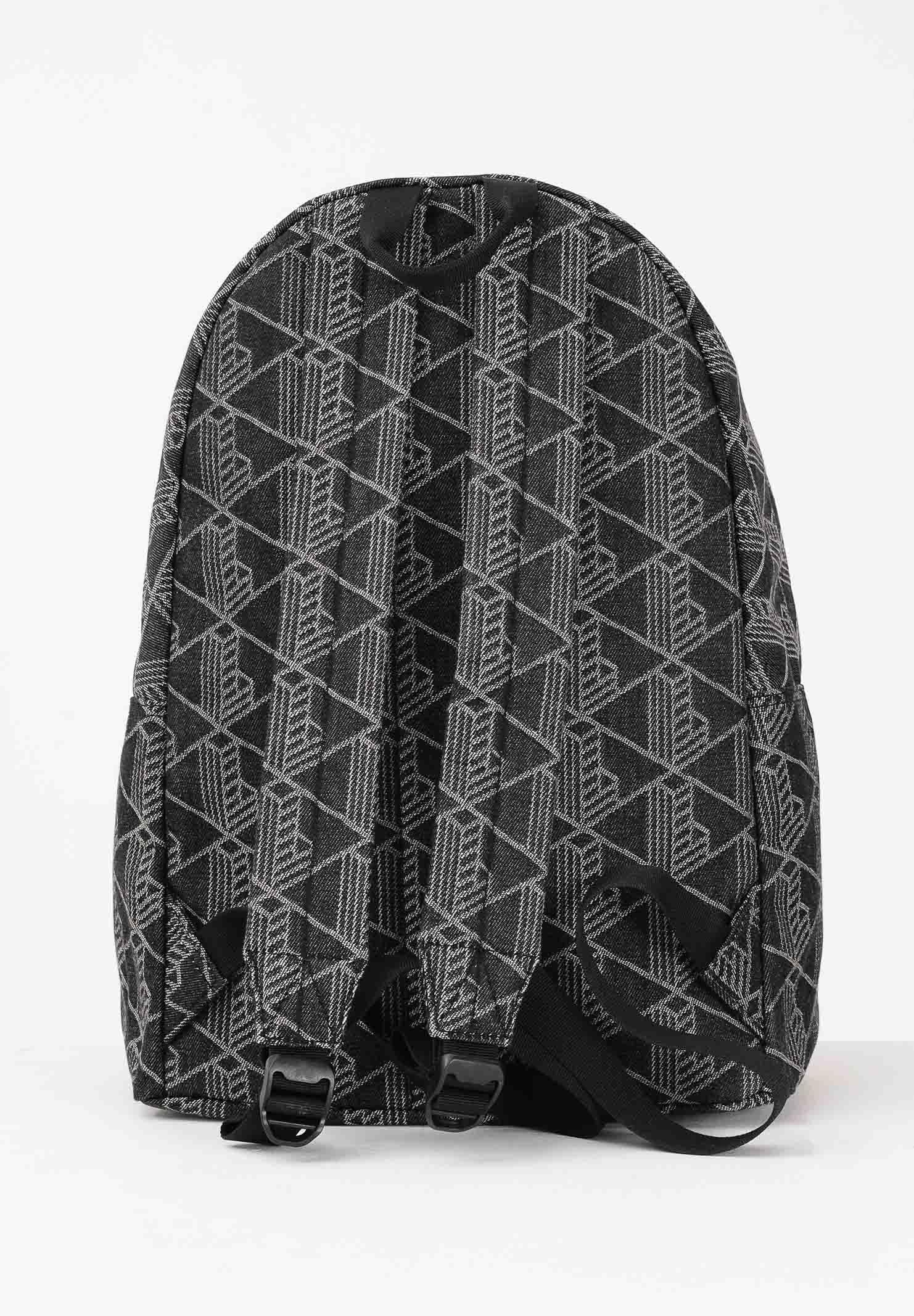 LACOSTE Zaino Neocroc Jacquard Motif nero per uomo e donna NU4871 R33 LACOSTE