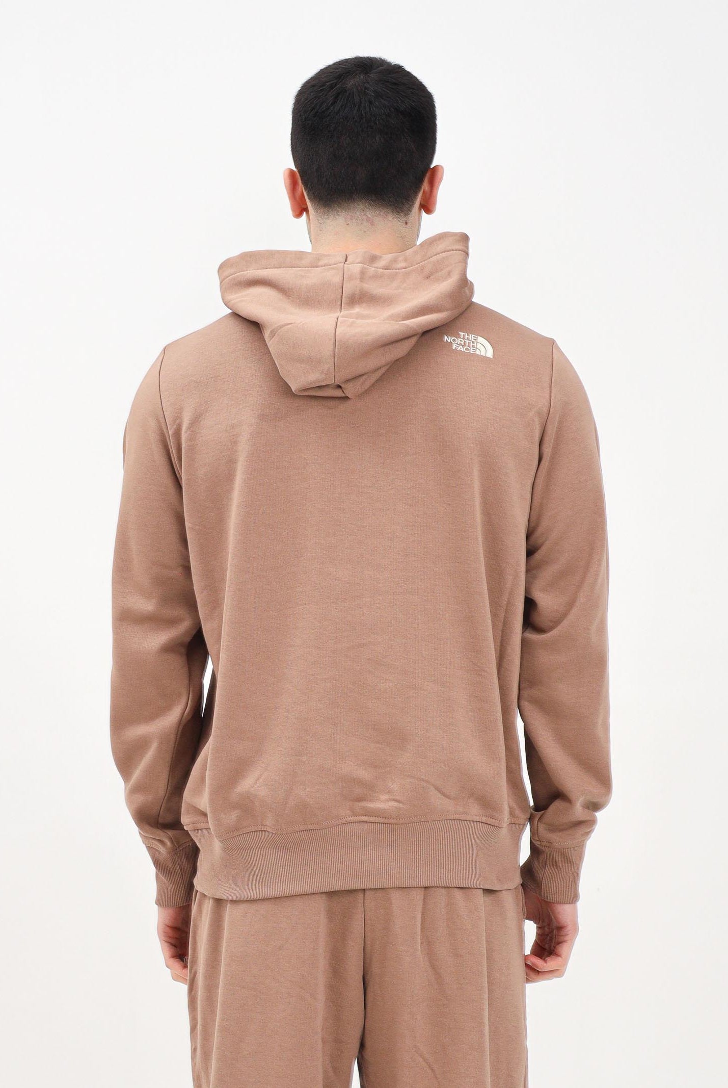 THE NORTH FACE Felpa con cappuccio Drew Peak Light marrone da uomo NF0A8C1BAR41 . THE NORTH FACE