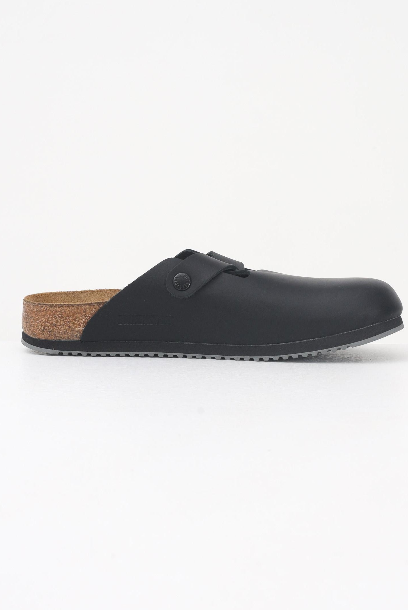 BIRKENSTOCK Ciabatte Boston Super grip nere per uomo e donna 060196 . BIRKENSTOCK