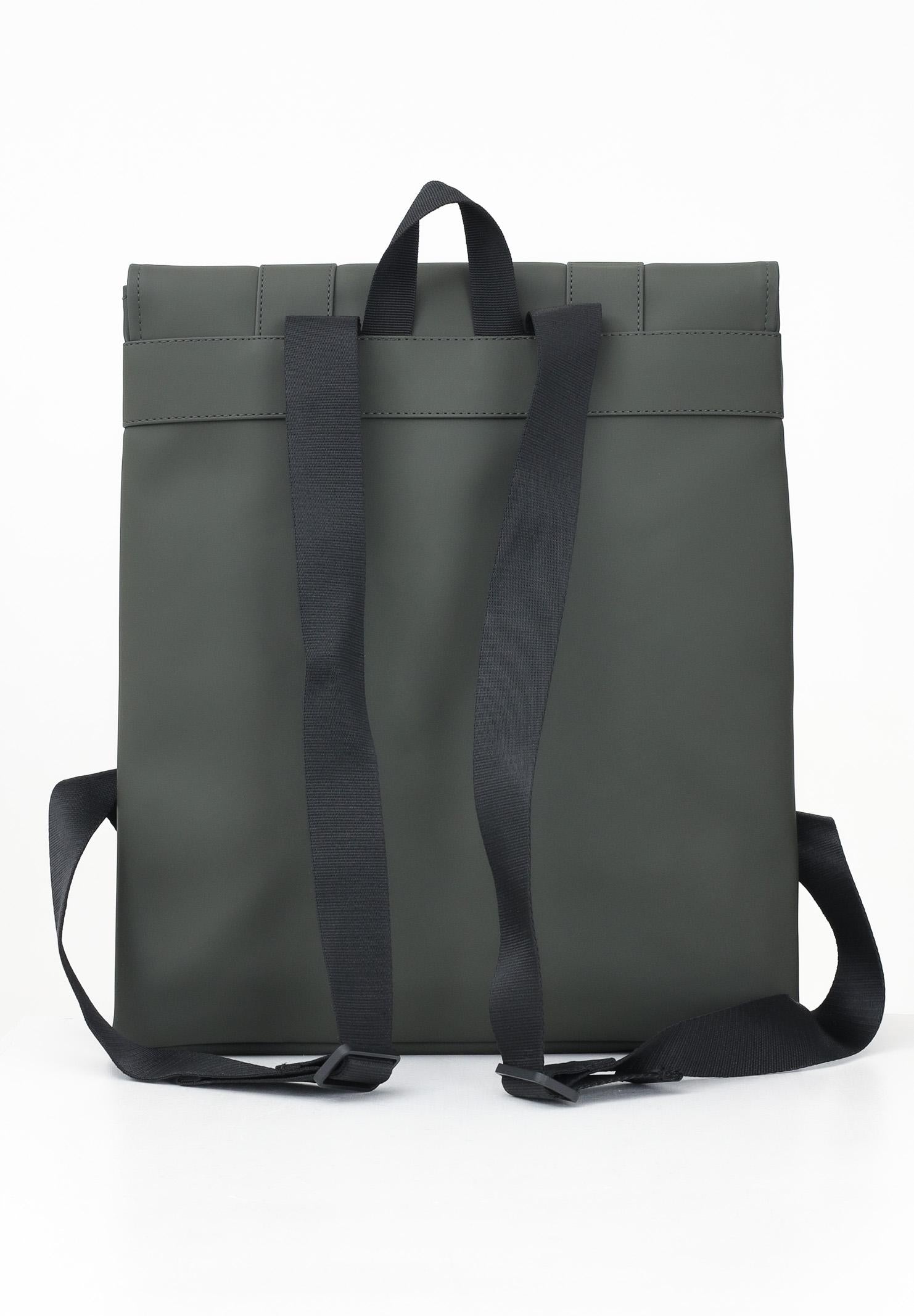 RAINS Zaino MSN verde per uomo e donna RA13300 GREE RAINS