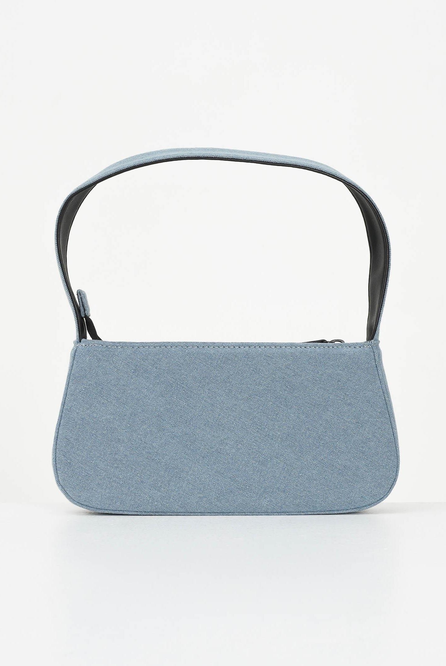 DIESEL Borsa a spalla WJULIE in denim da donna con strass applicati J02530KXBRM K01 DIESEL