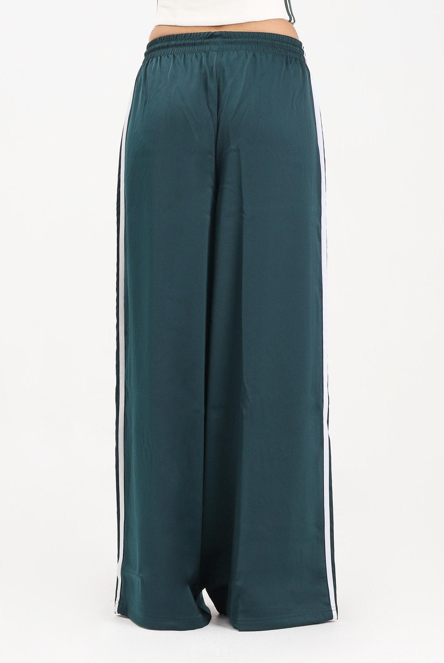 ADIDAS ORIGINALS Pantalone sportivo Adicolor Satin verde da donna JV7511 ADIDAS ORIGINALS