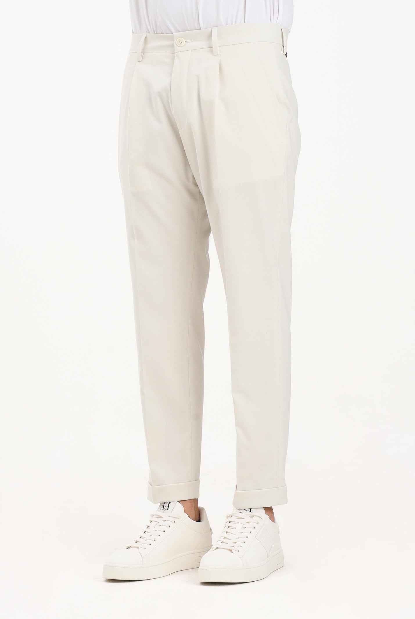 GOLDEN CRAFT Pantalone Alfio panna da uomo GC1PFW25266863 A014 GOLDEN CRAFT