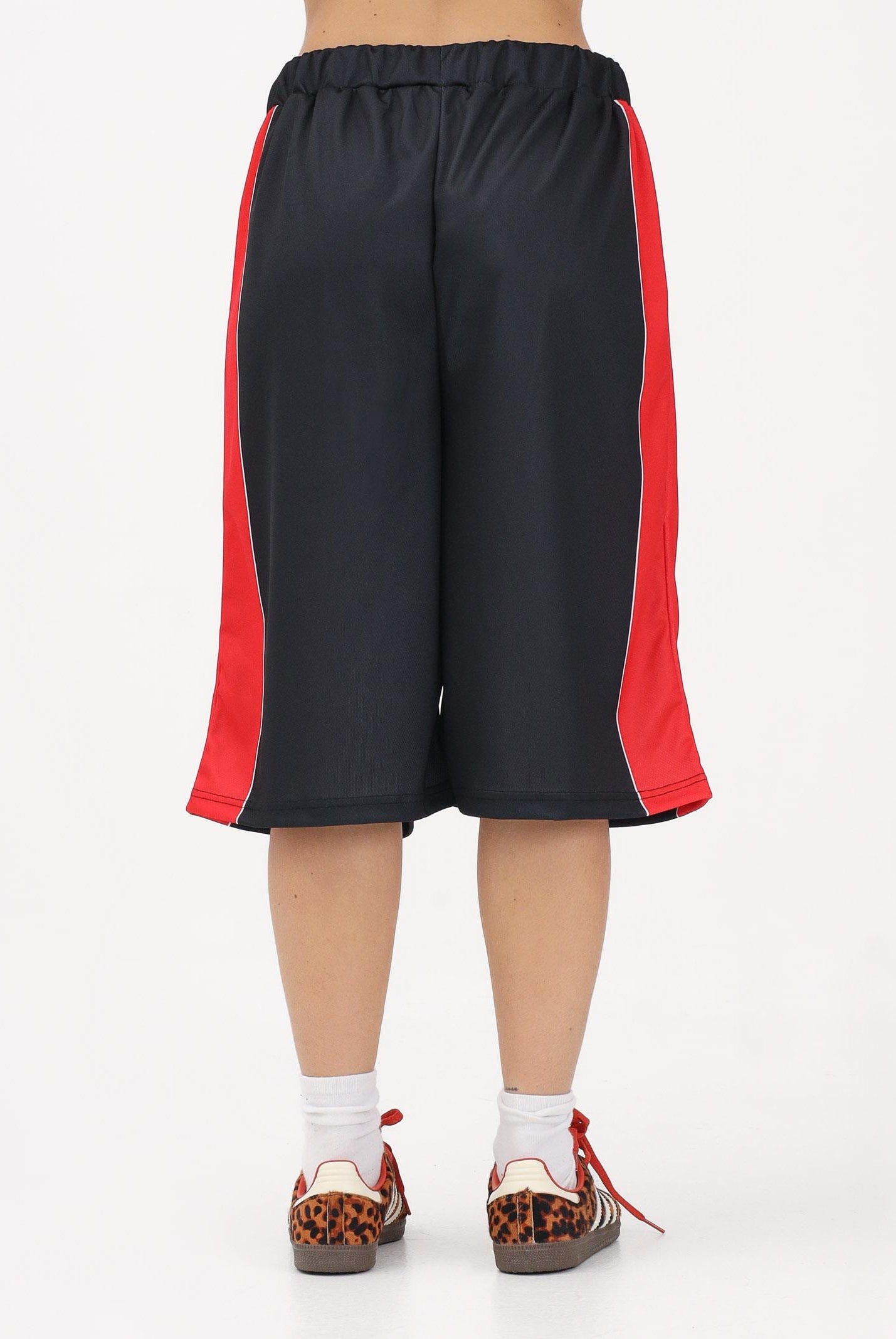 GCDS Shorts nero per donna, ragazzi e bambini con logo C1BJQL707J338 999R GCDS