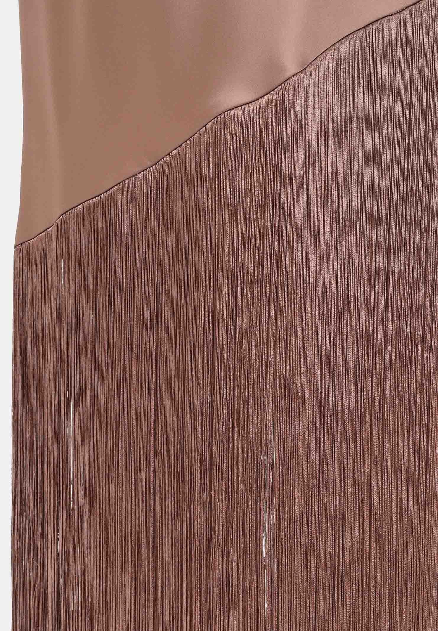 PINKO Abito midi Kiwi marrone da donna 106352A33D L50 PINKO