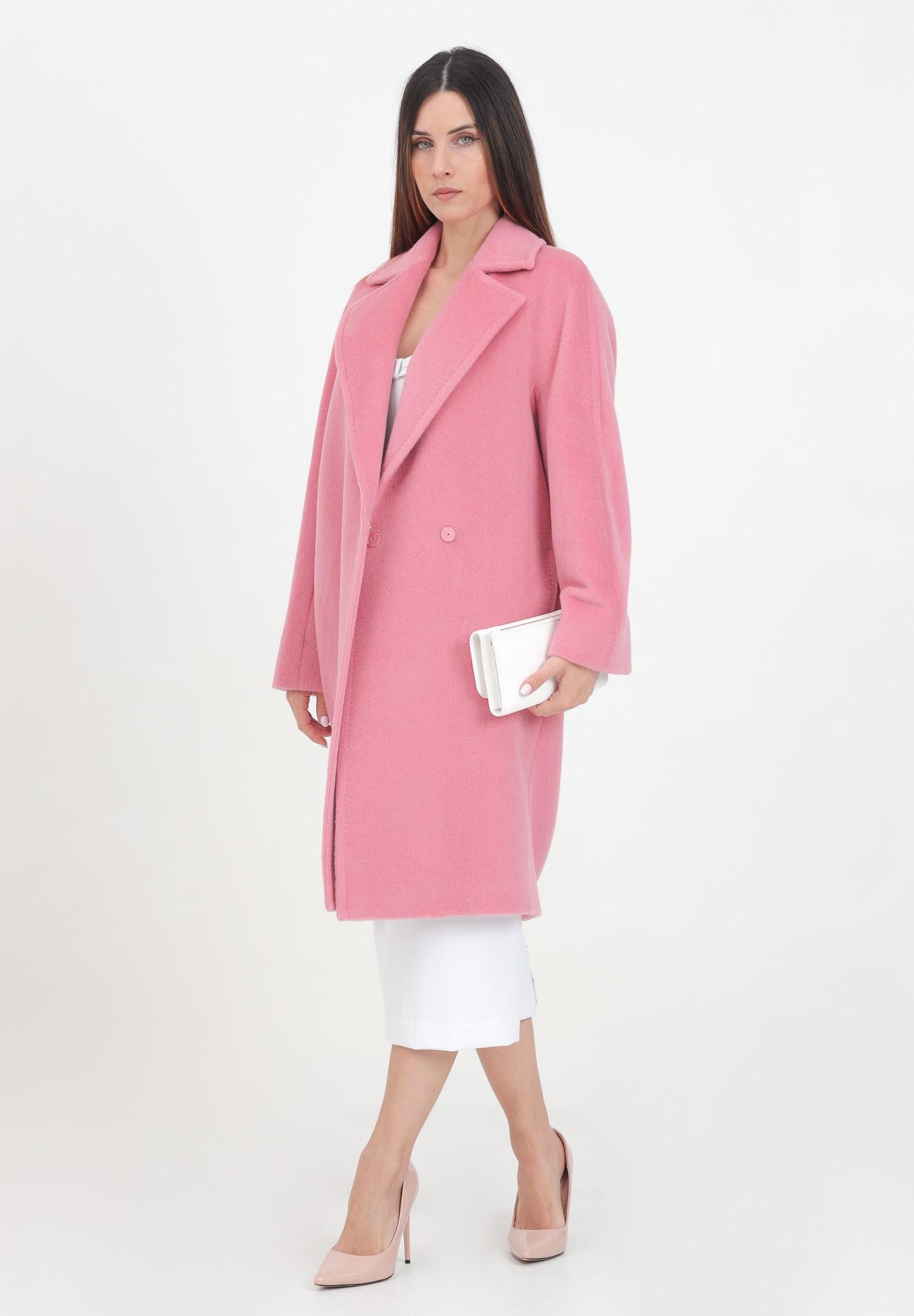 Cappotto doppiopetto Sidney rosa da donna 2426016061600 018 MAX MARA