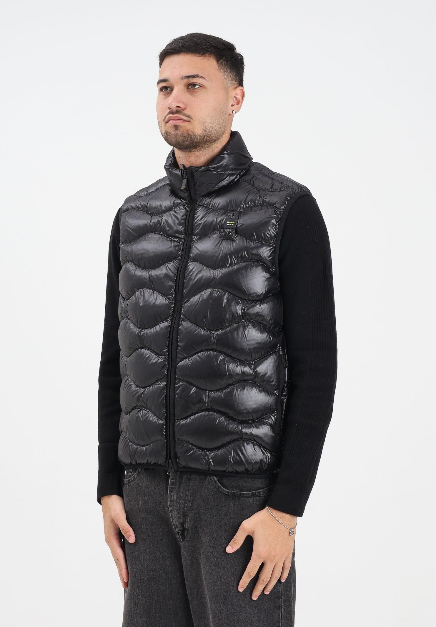 BLAUER Smanicato DANNY nero da uomo 25WBLUX02081-005958 999EI BLAUER