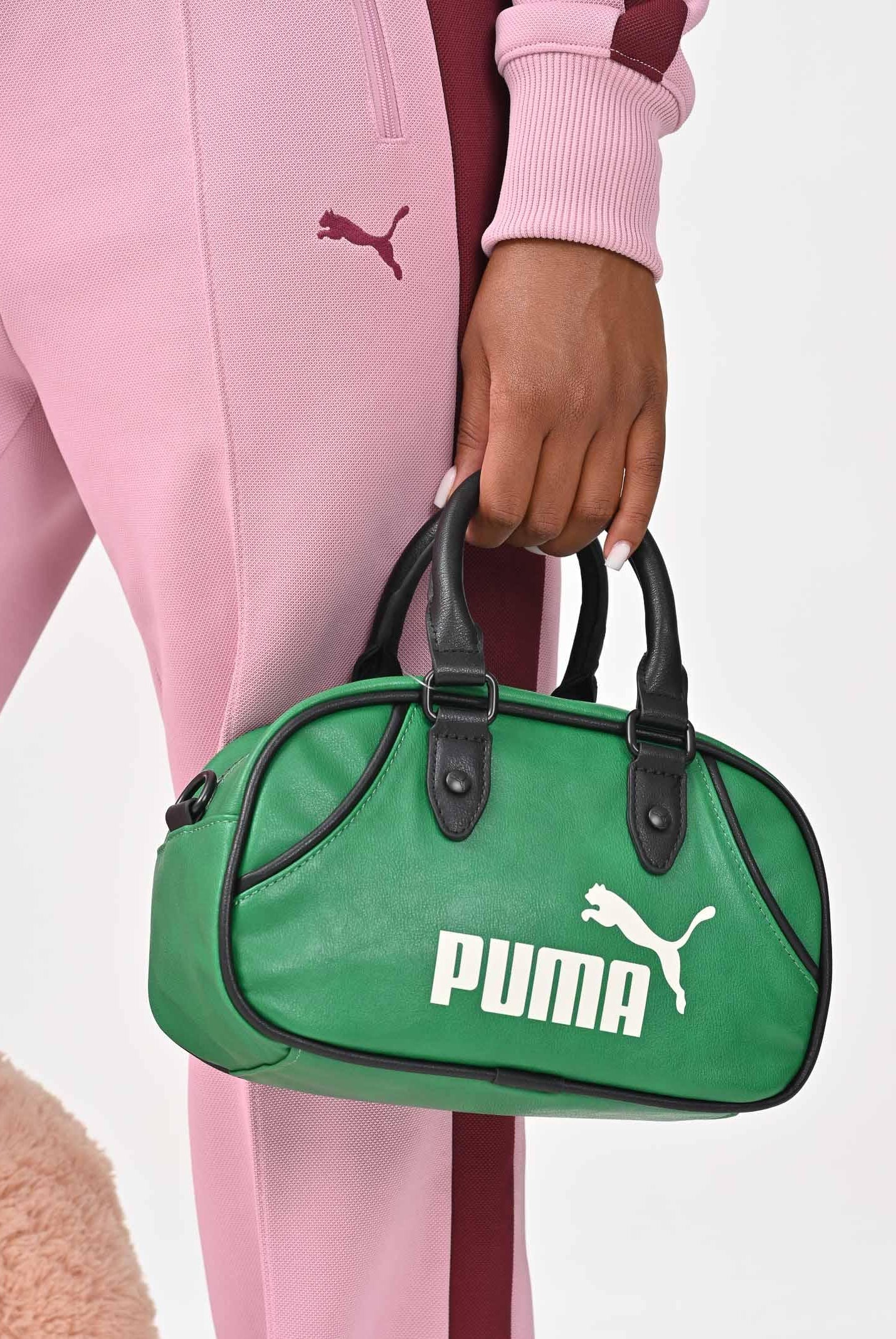 PUMA Borsa a tracolla Archive verde da donna 091137 05 PUMA