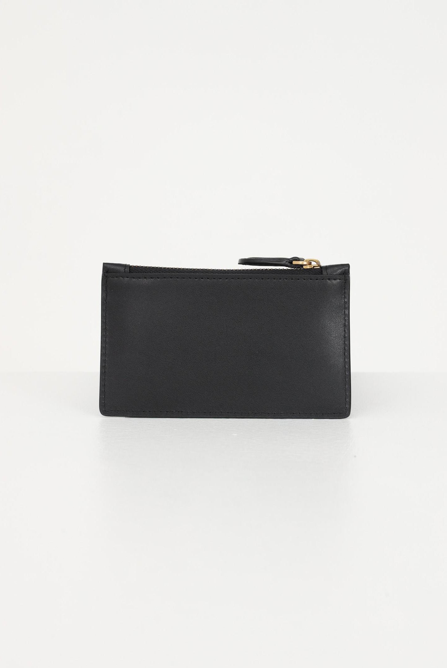 PINKO Porta carte in morbida pelle mano seta nero da donna 100251A0F1 Z99Q PINKO