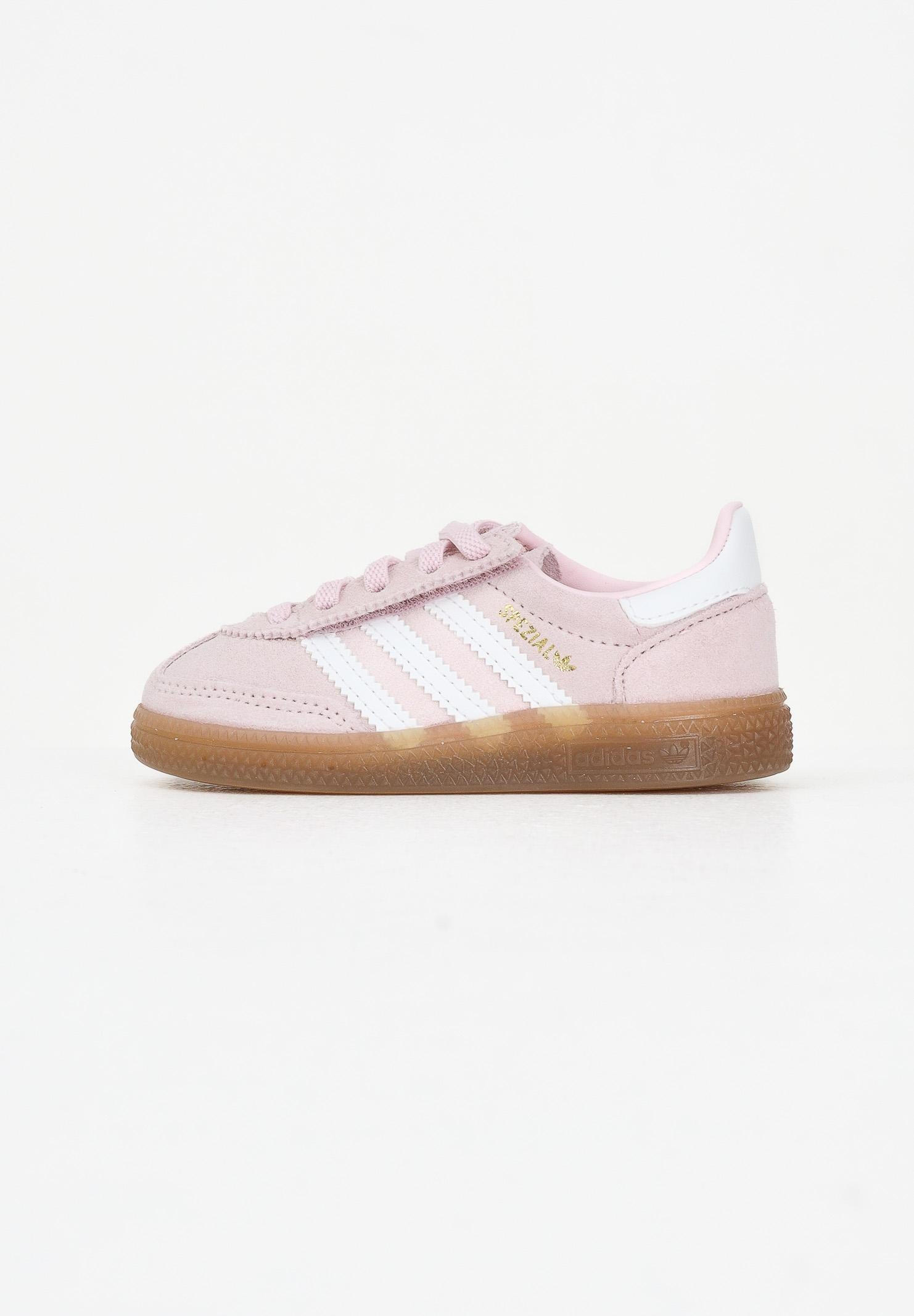 ADIDAS ORIGINALS Sneakers Handball Spezial Comfort Closure Elastic Lace rosa da neonato JR2106 . ADIDAS ORIGINALS