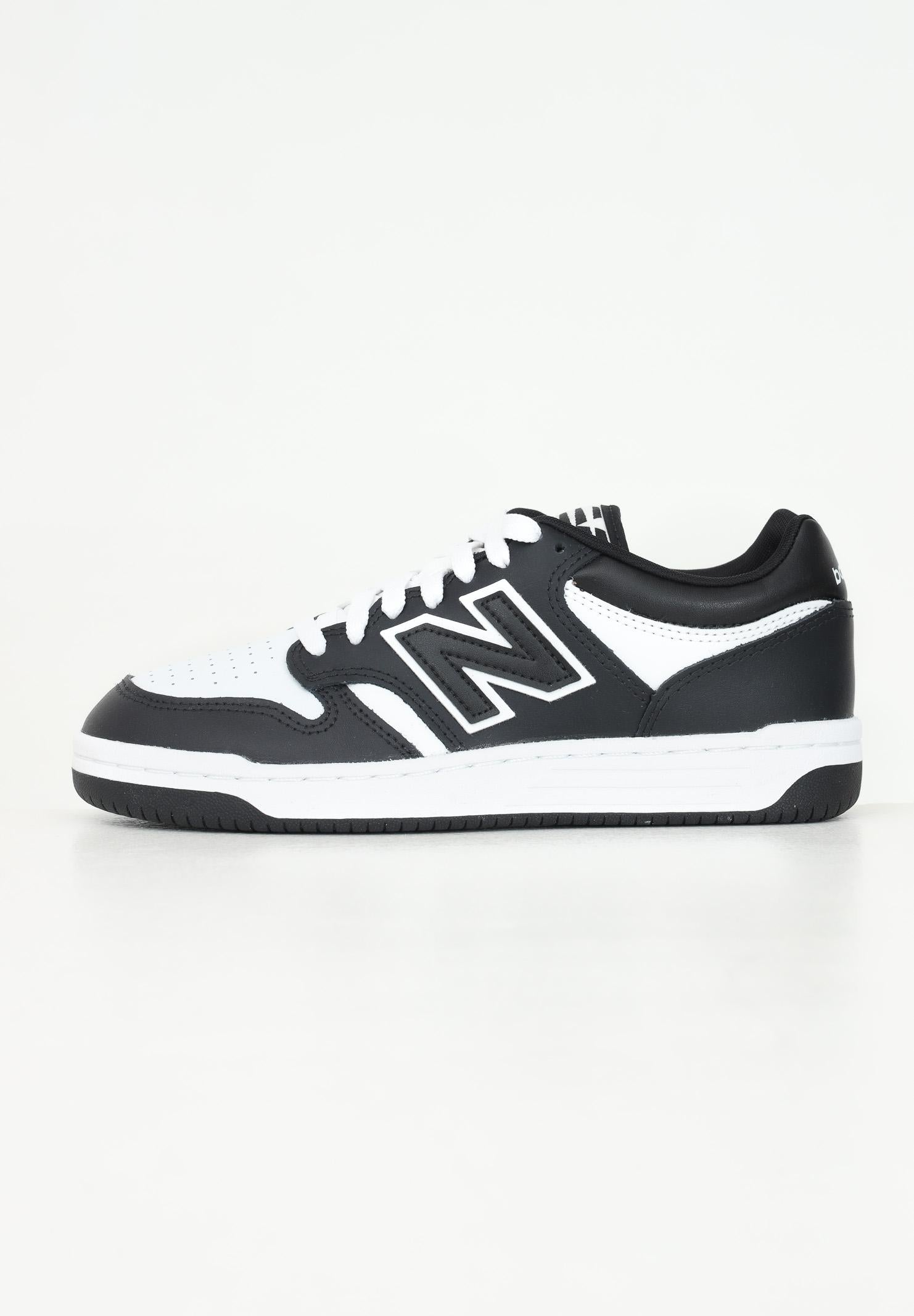 NEW BALANCE Sneakers 480 bianche e nere per uomo e donna GSB480BW NEW BALANCE