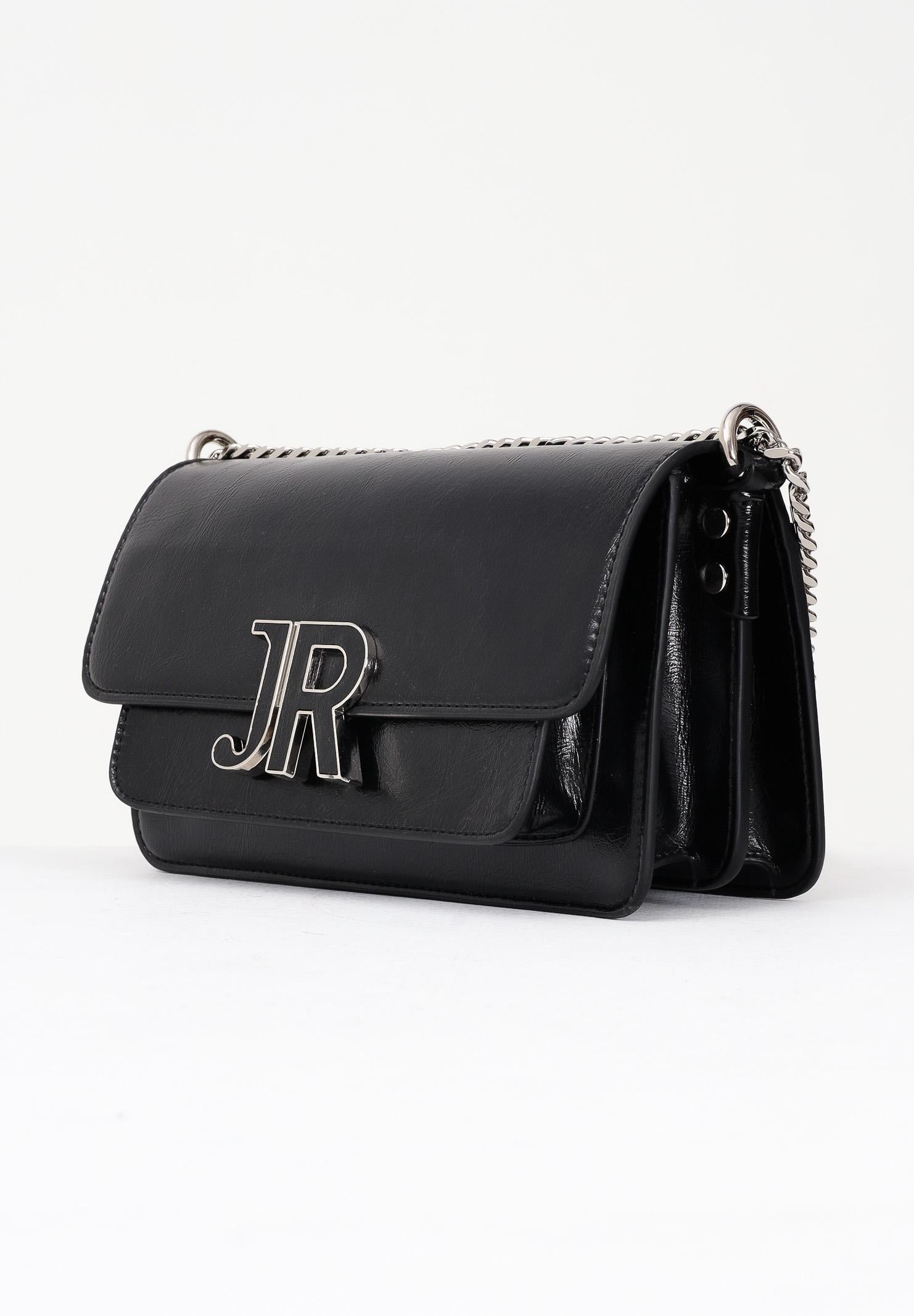 RICHMOND Borsa a tracolla nera da donna con logo JR RWA25227BO BL RICHMOND