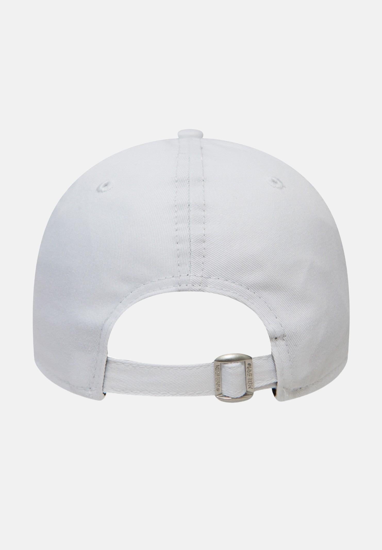 Berretto bianco per uomo e donna con ricamo logo Yankees 10745455 . NEW ERA