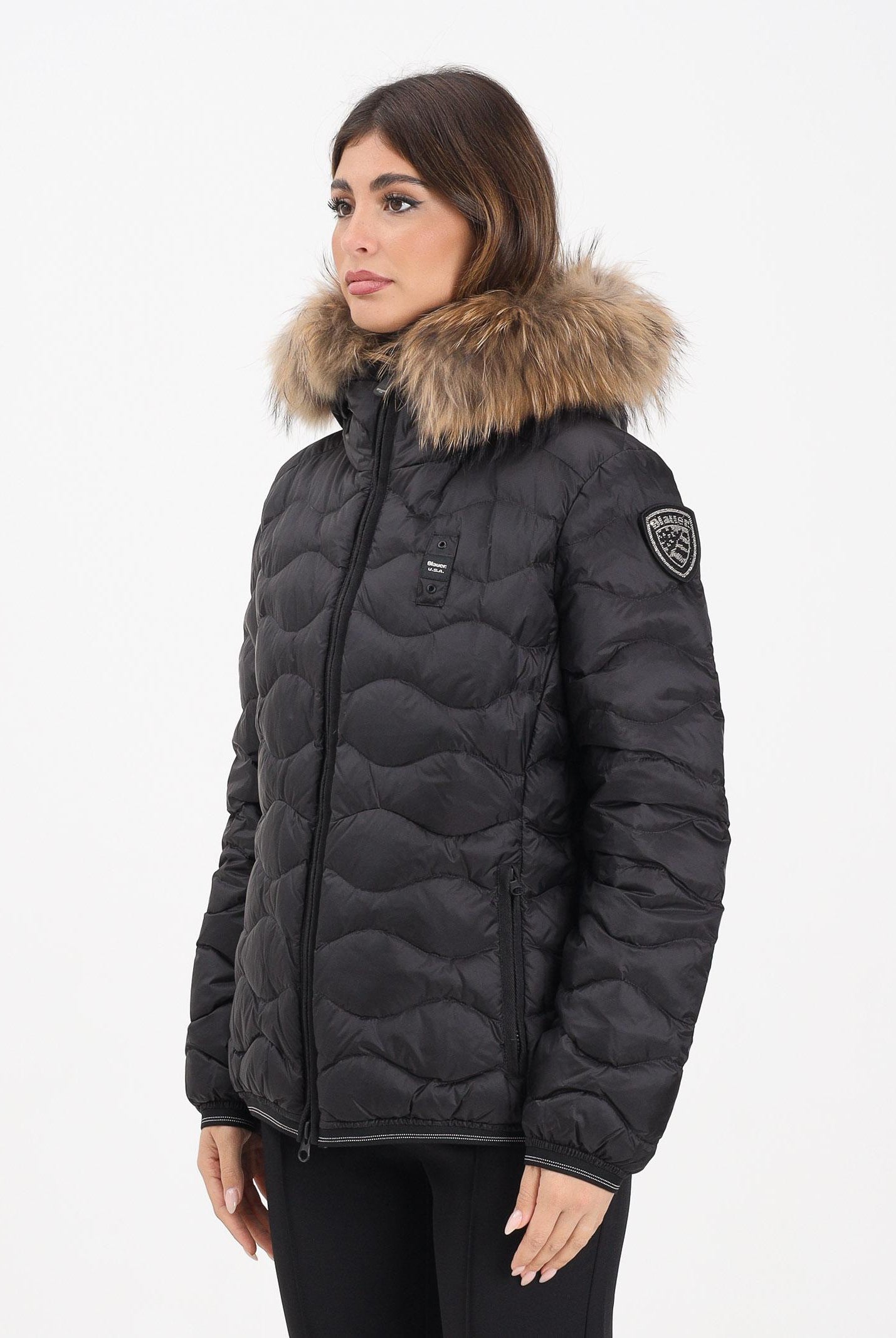 BLAUER Piumino ALDIE nero da donna 25WBLDC03096-006047 999EI BLAUER