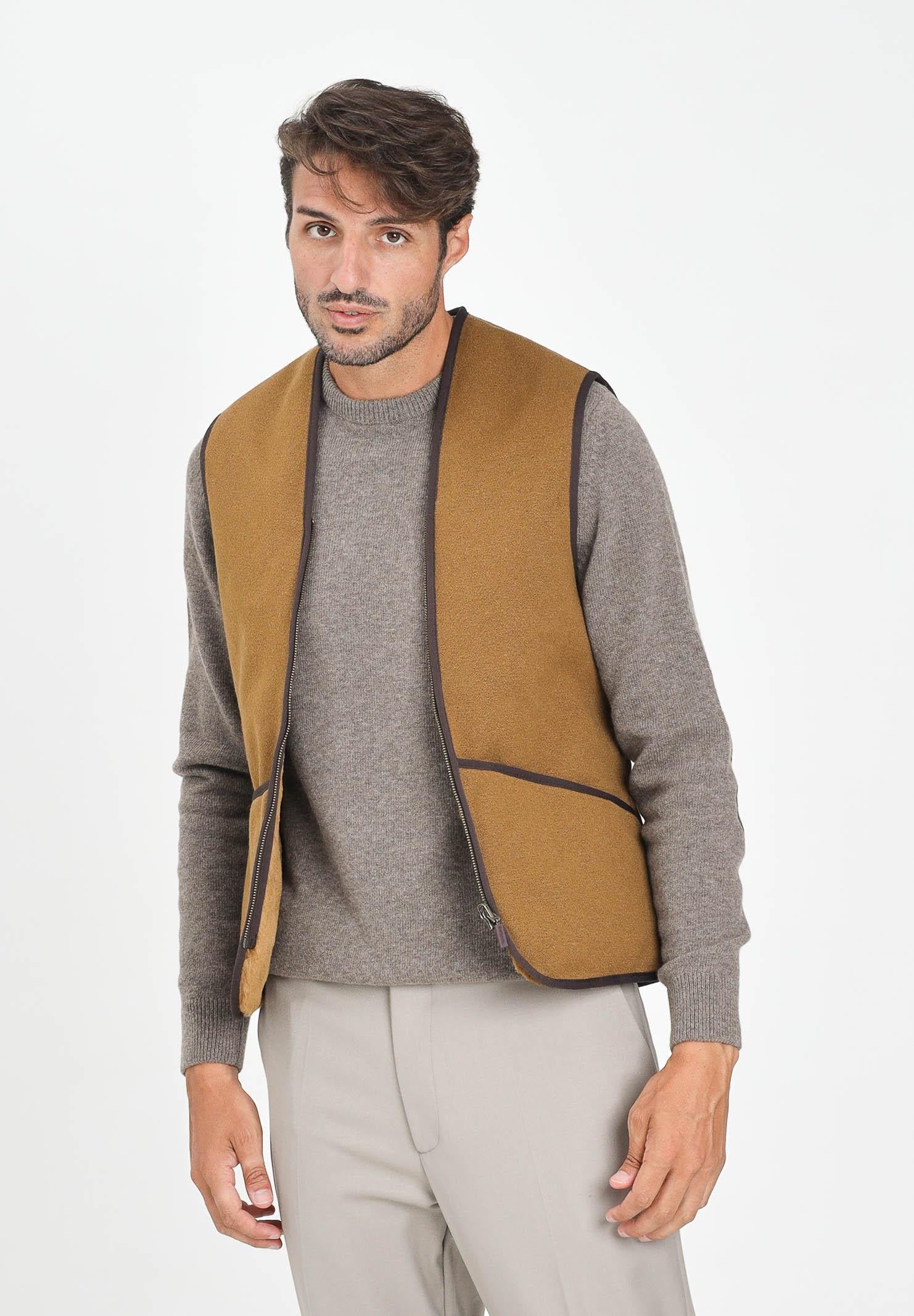 BARBOUR Smanicato marrone da uomo progettato per essere inserito all'interno delle giacche Bedale 252MMLI0004 BR31 BARBOUR