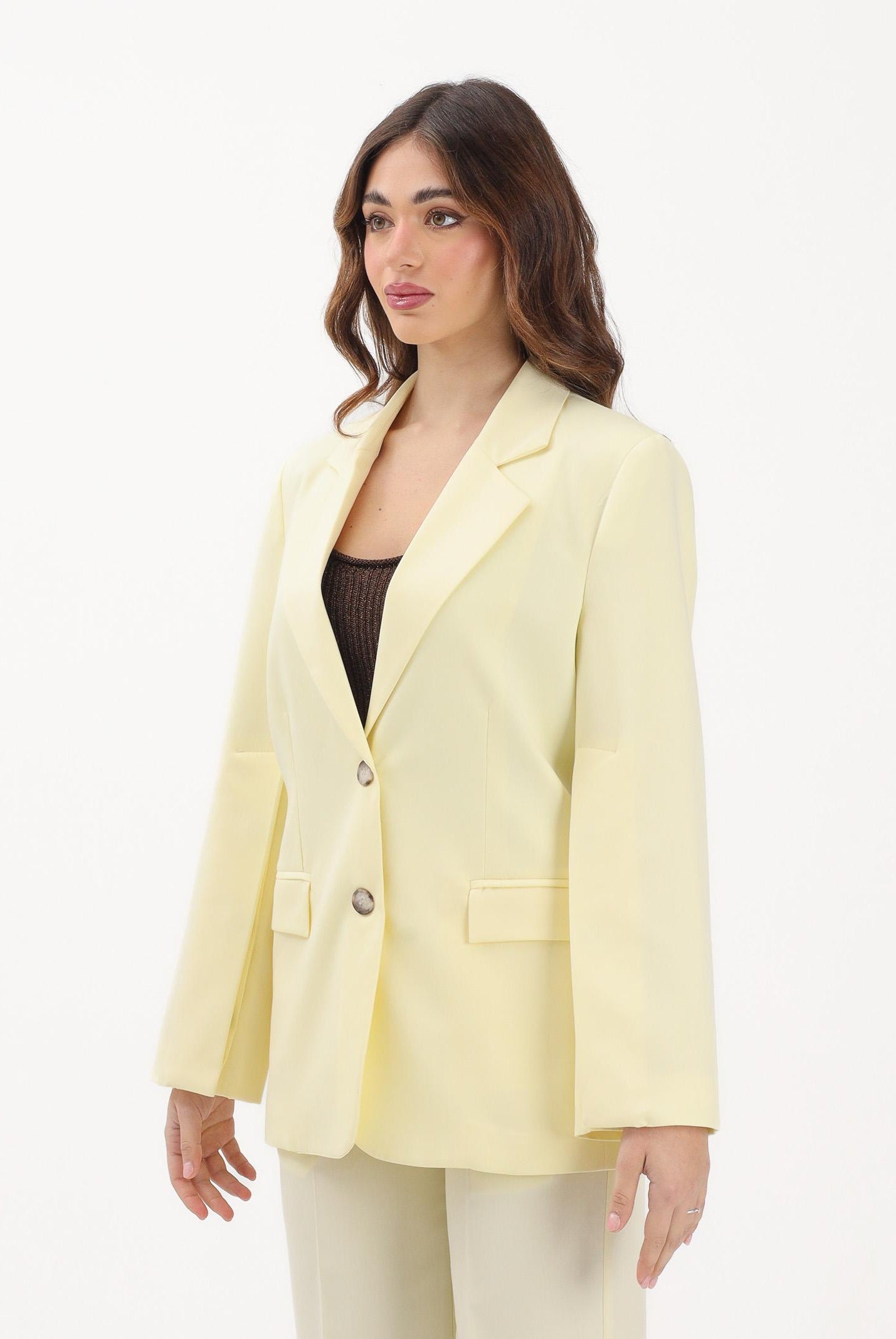 VICOLO Giacca gialla da donna TAB0248 ABU20 VICOLO