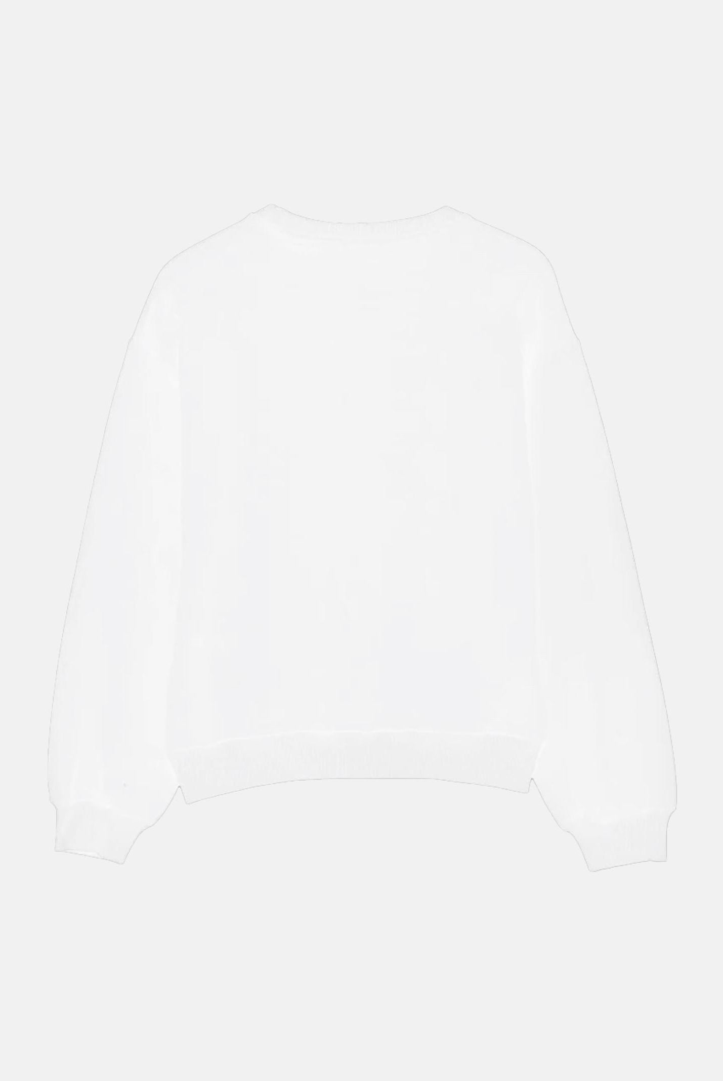 GCDS Felpa girocollo bianca da bambina con stampa TI AMO GCDS B2KW1532BA5 15 GCDS