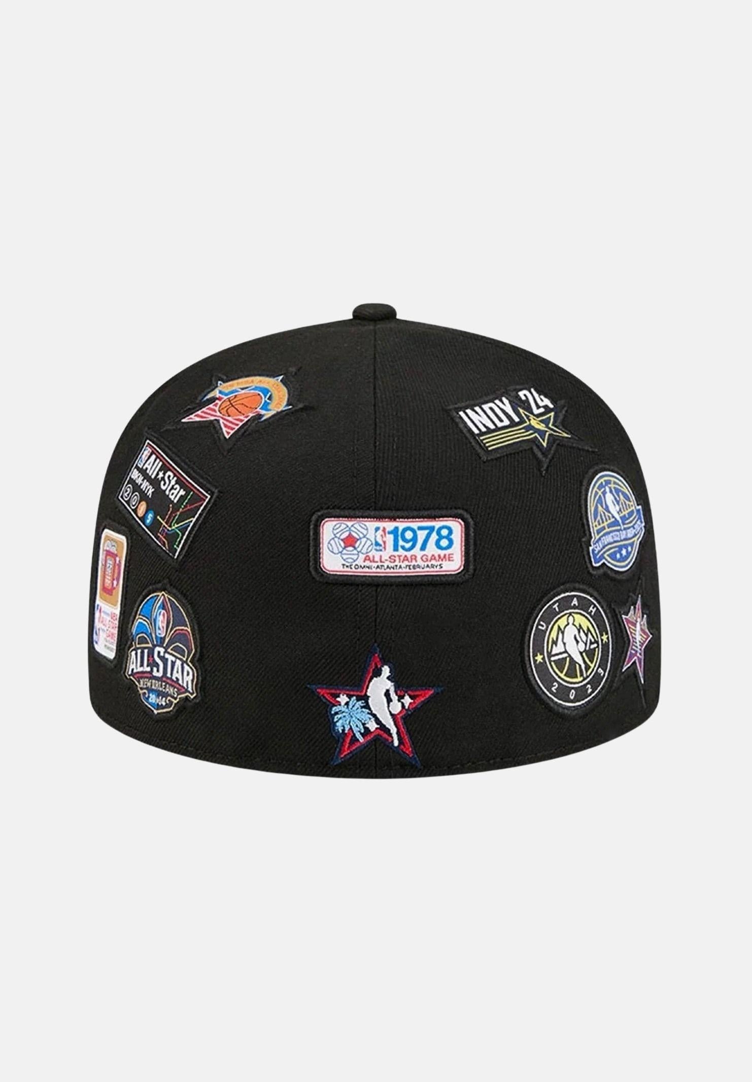 NEW ERA Cappello con visiera 59FIFTY Fitted NBA Hardwood Classic All Star Game nero da uomo 60856454 . NEW ERA
