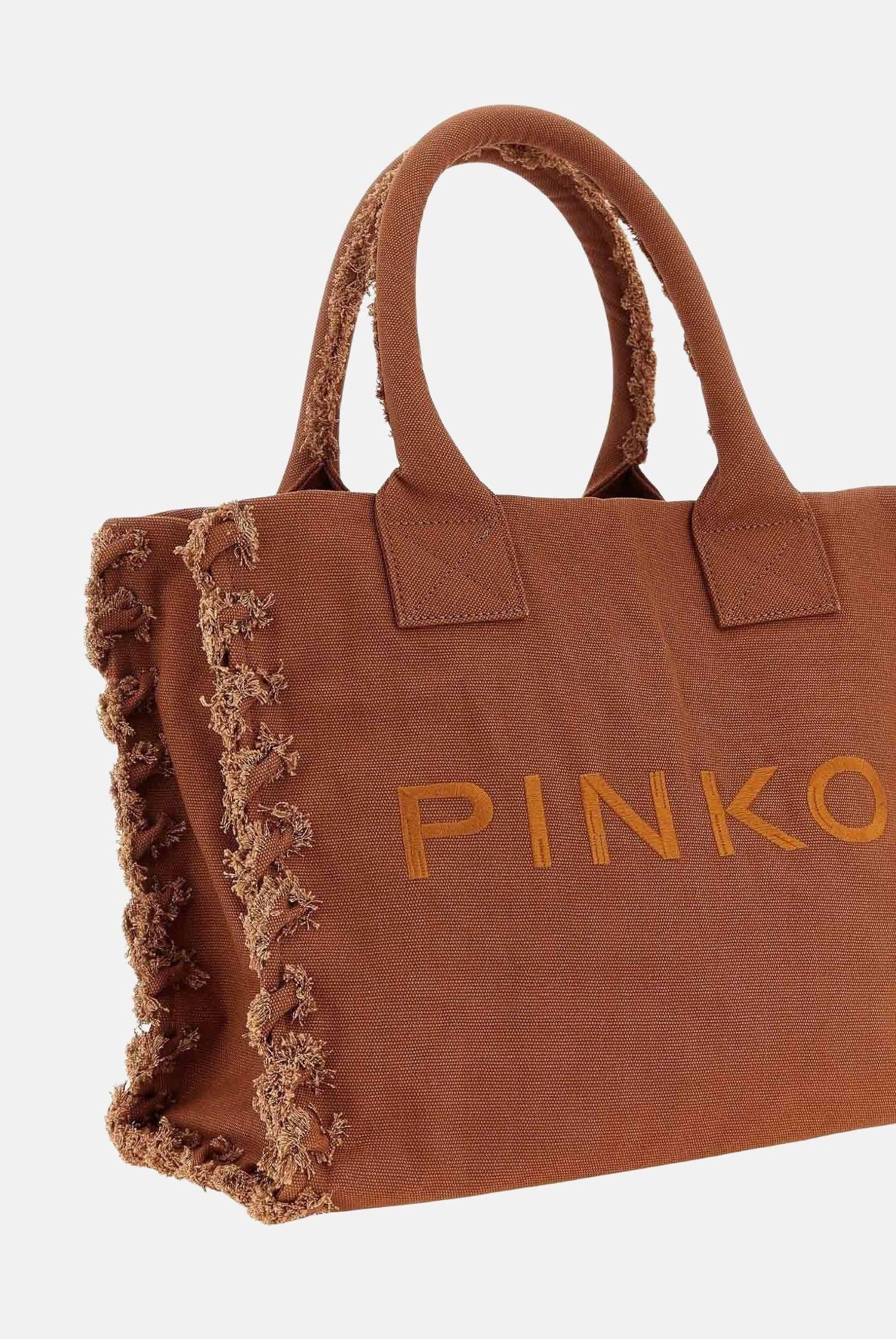 PINKO Shopper Beach biscotto da donna 106673A3A4 L08 PINKO