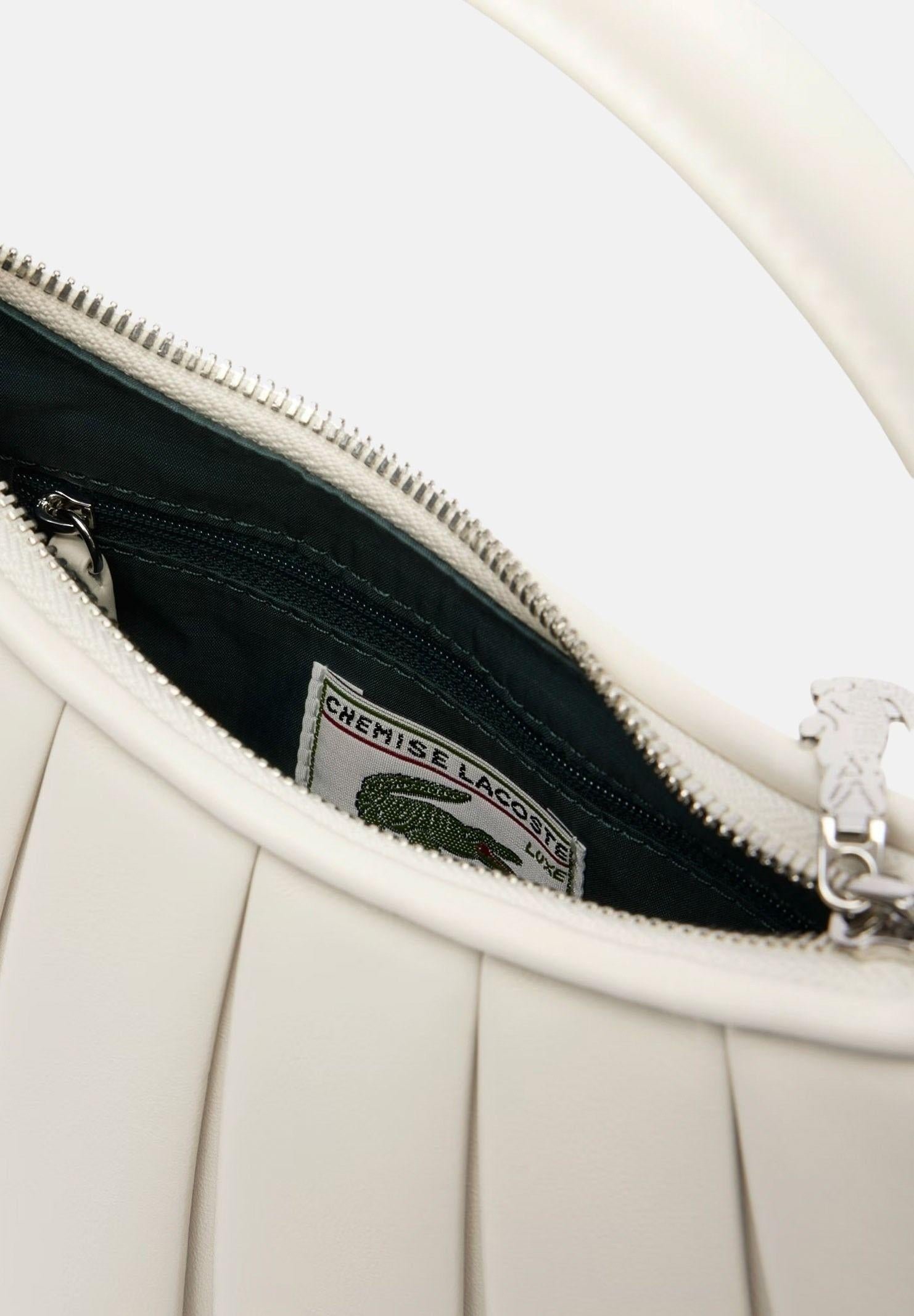 LACOSTE Borsa a mano Lenglen panna da donna NU5011 Q44 LACOSTE