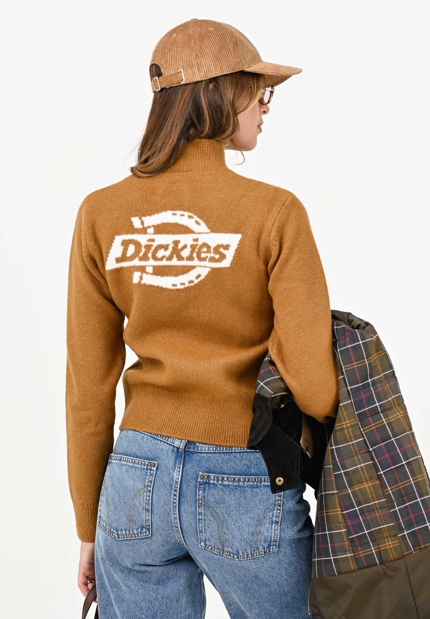 DICKIES Maglioncino a collo alto Ruston cammello da donna DK0A87P10BD1 DIckies