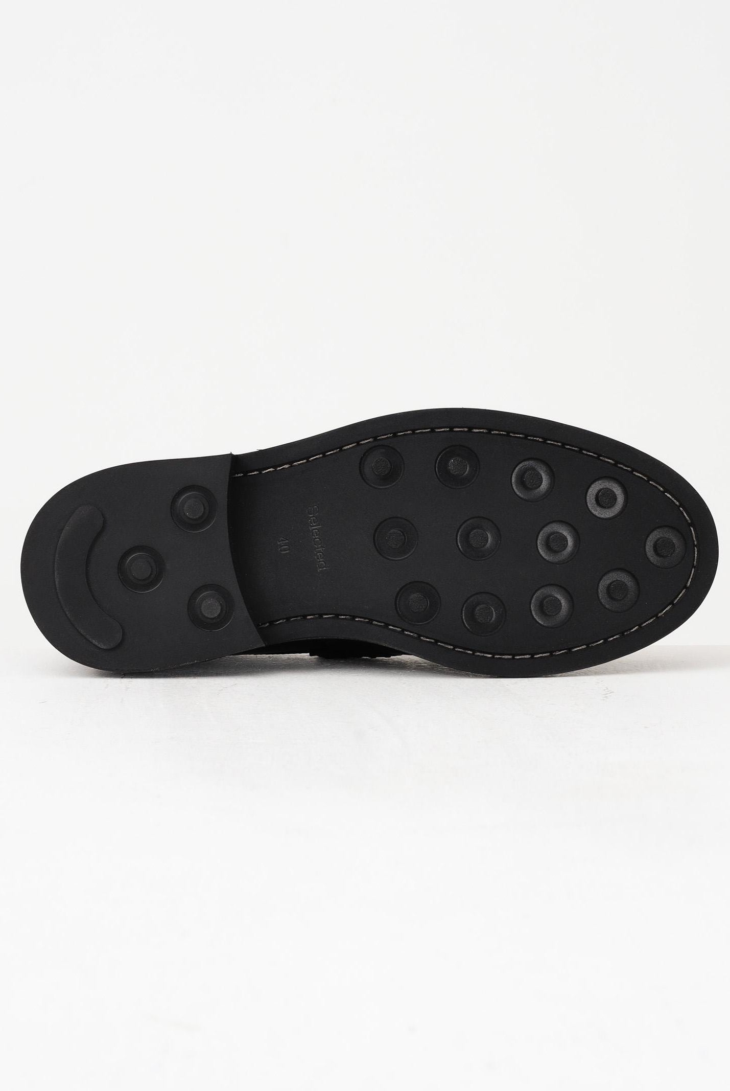 SELECTED HOMME Mocassini neri da uomo 16094711 BL SELECTED HOMME