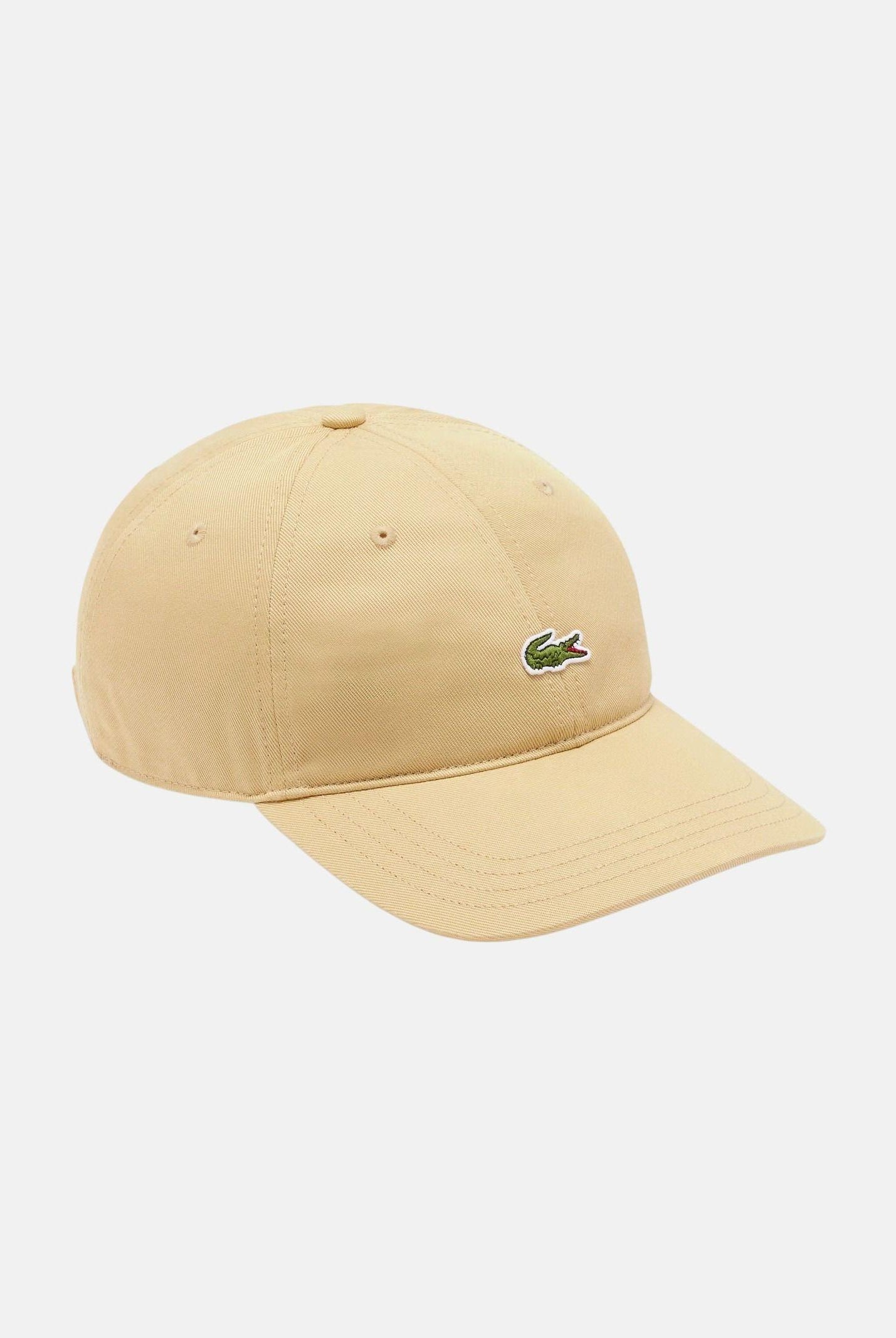 LACOSTE Cappello con visiera giallo per uomo e donna con patch logo RK0491 8XF LACOSTE