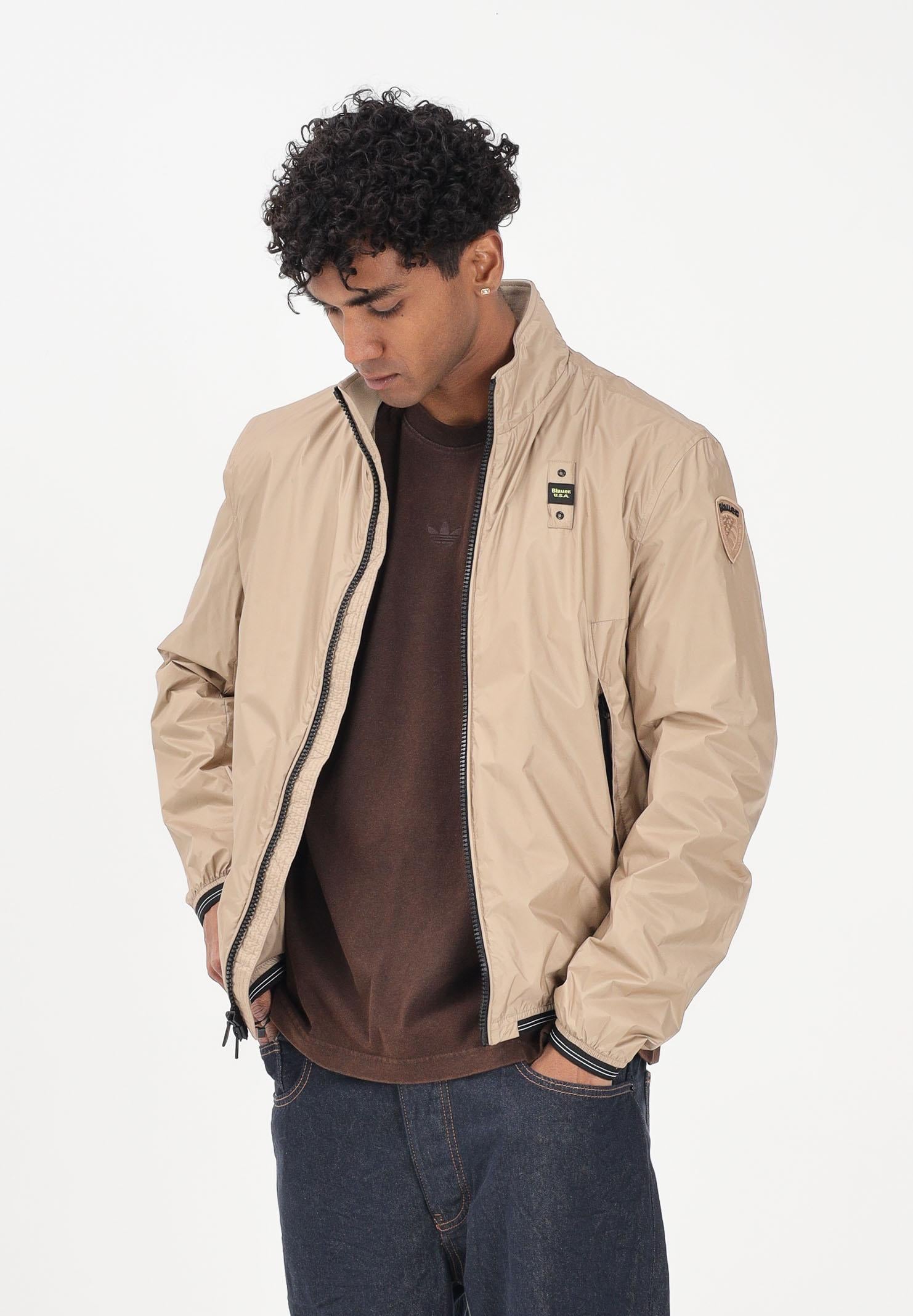 BLAUER Giacca a vento KERWIN beige da uomo 26SBLUC01106-007101 327 BLAUER