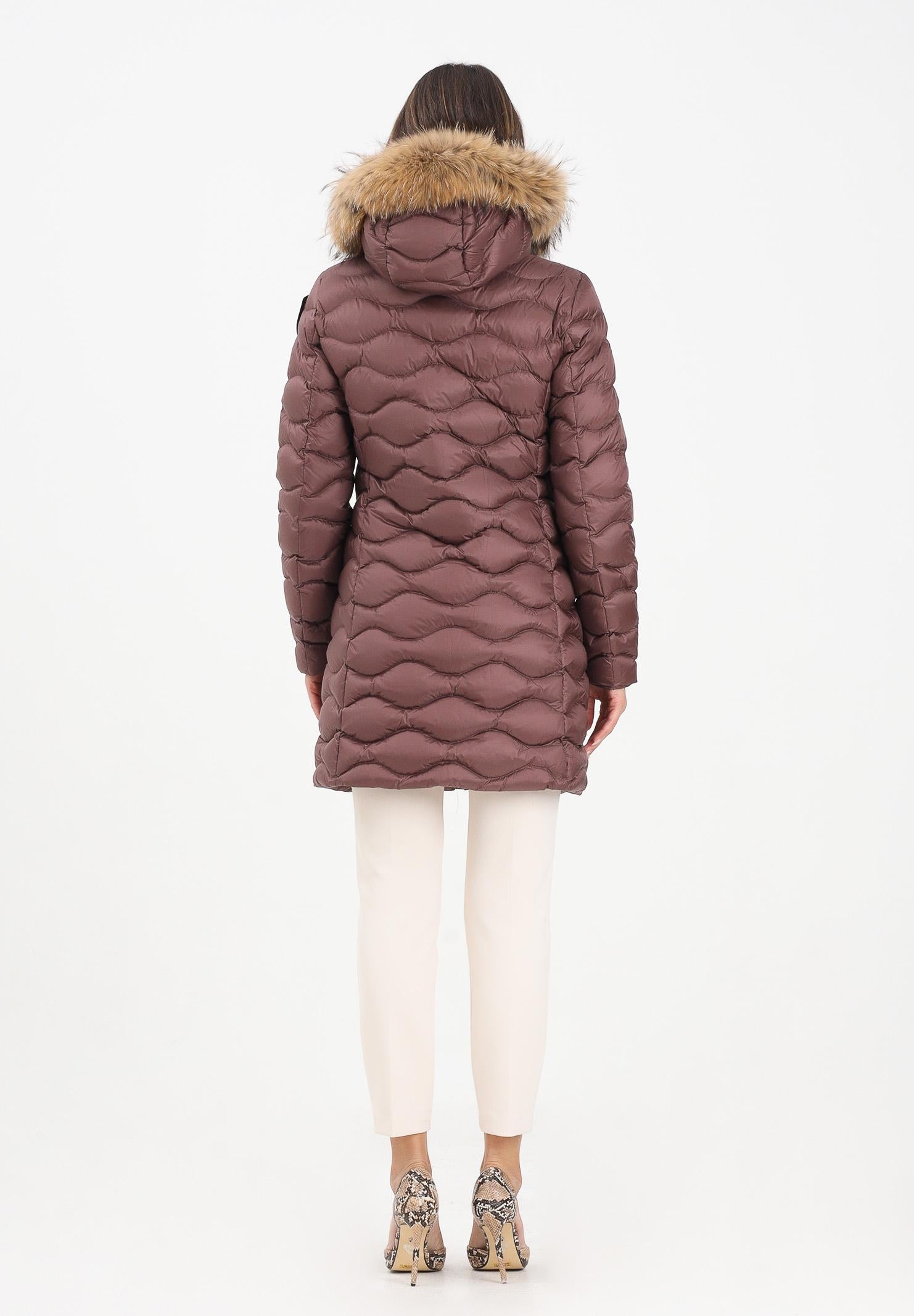 BLAUER Piumino lungo LYNEL bordeaux da donna 25WBLDK03527-006047 50ALT BLAUER