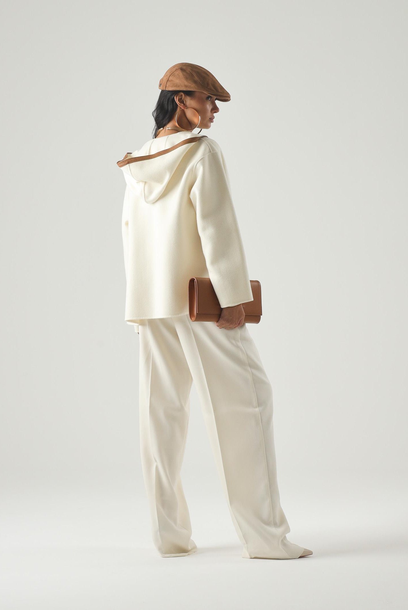MAX MARA Studio cappotto bianco MSTCOMICA da donna. 2626086051600 003 MAX MARA