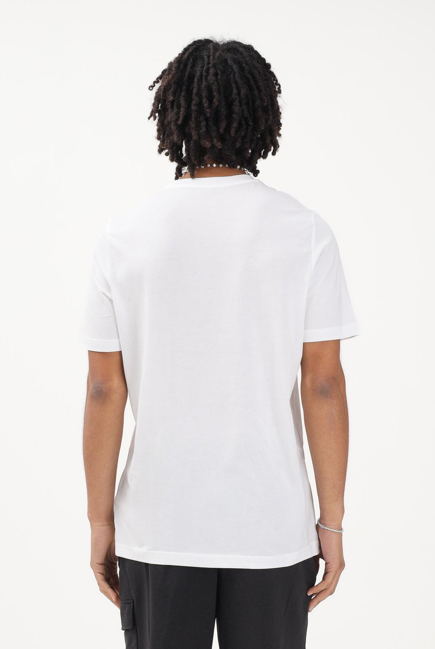 PUMA T-shirt a manica corta Essentials N. 1 bianca da uomo 682532 02 PUMA