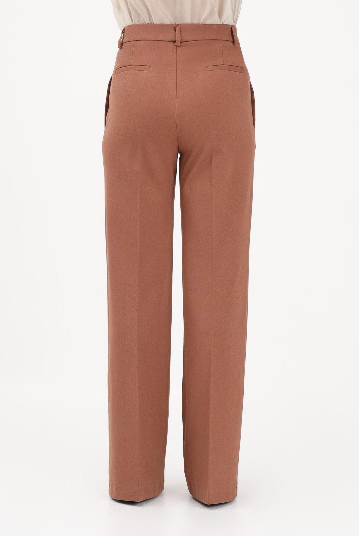 VICOLO Pantalone elegante cuoio da donna TAB0233 ABU67 VICOLO