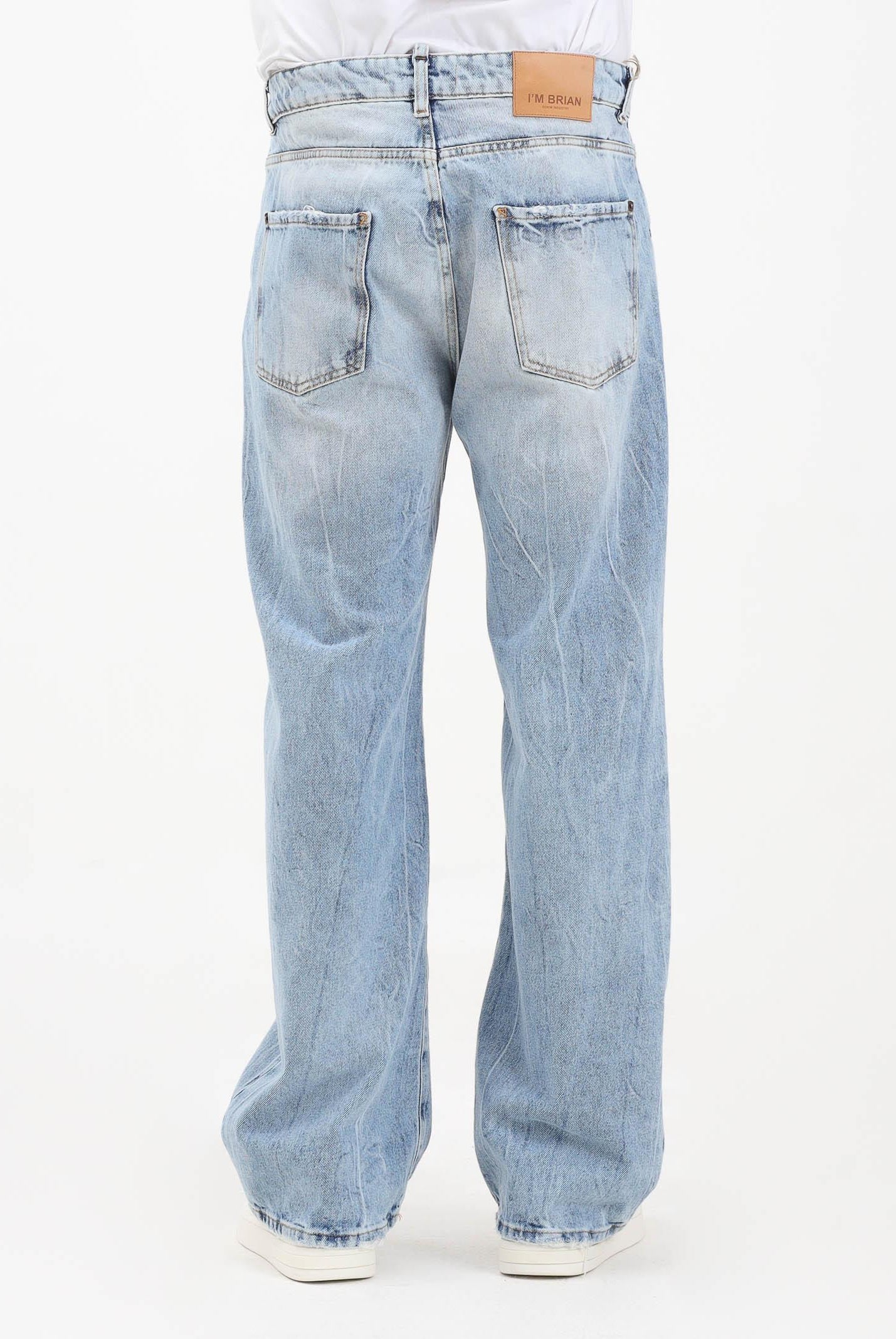 I'M BRIAN Jeans in denim chiaro da uomo JASON L2325 I'M BRIAN