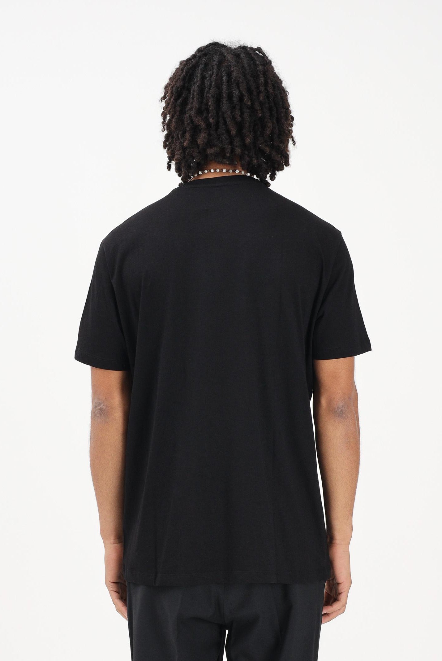 ARMANI EXCHANGE T-shirt a manica corta nera da uomo con logo XM002827AF12308 UC001 ARMANI EXCHANGE