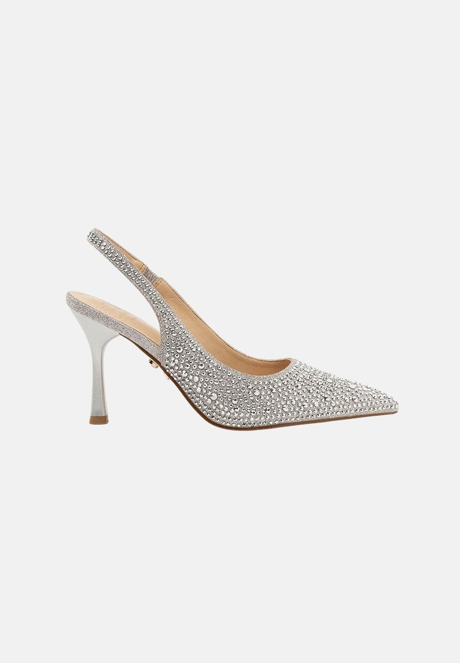 TWENTY FOURHAITCH Slingback Eindhoven argento da donna SH376ARG62P AR TWENTY FOURHAITCH