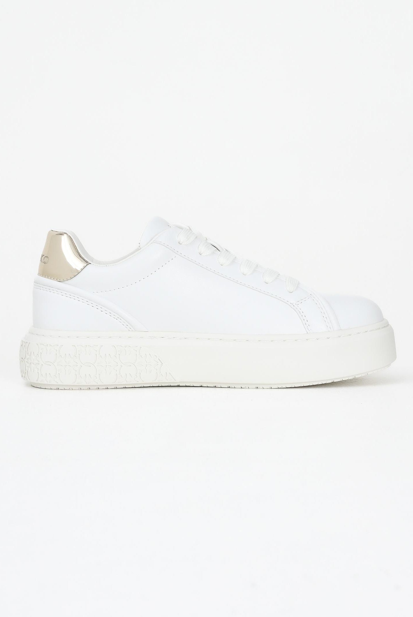 PINKO Sneakers bianche da donna con logo Pinko Love Birds SS0041P087Z1B PINKO