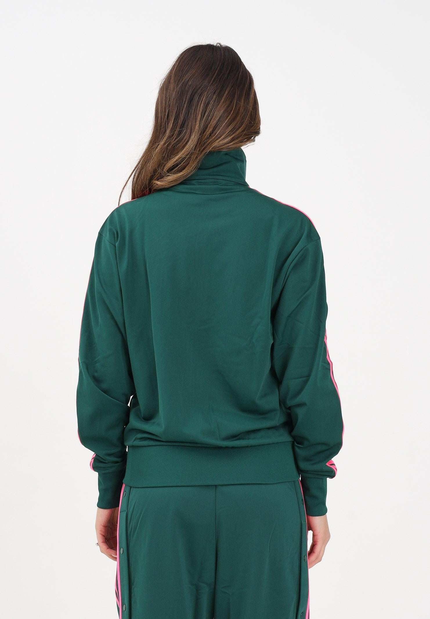 ADIDAS ORIGINALS Felpa con zip Adicolor Classics Firebird verde da donna KA0458 ADIDAS ORIGINALS