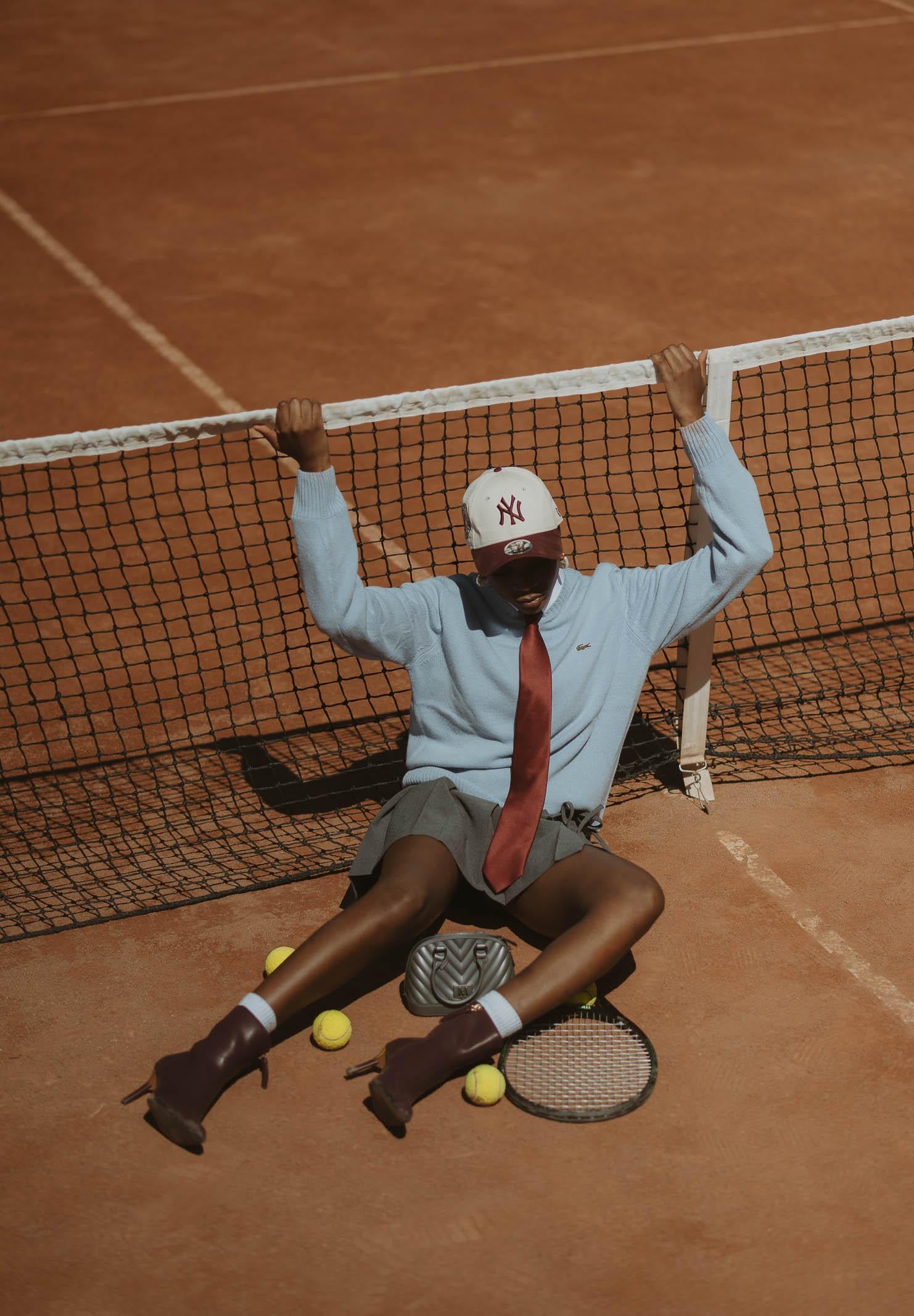 LACOSTE Maglioncino girocollo polvere da uomo AH2916 HBP LACOSTE