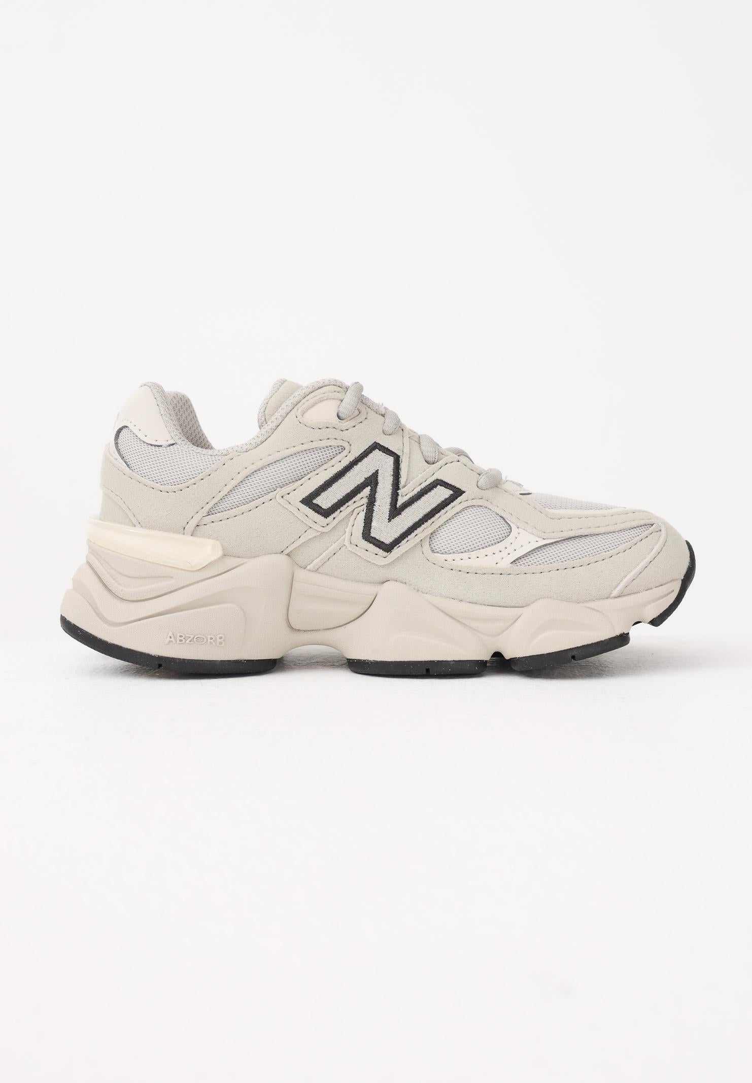 NEW BALANCE Sneakers 9060 Lace panna per bambino e bambina P9060445 . NEW BALANCE
