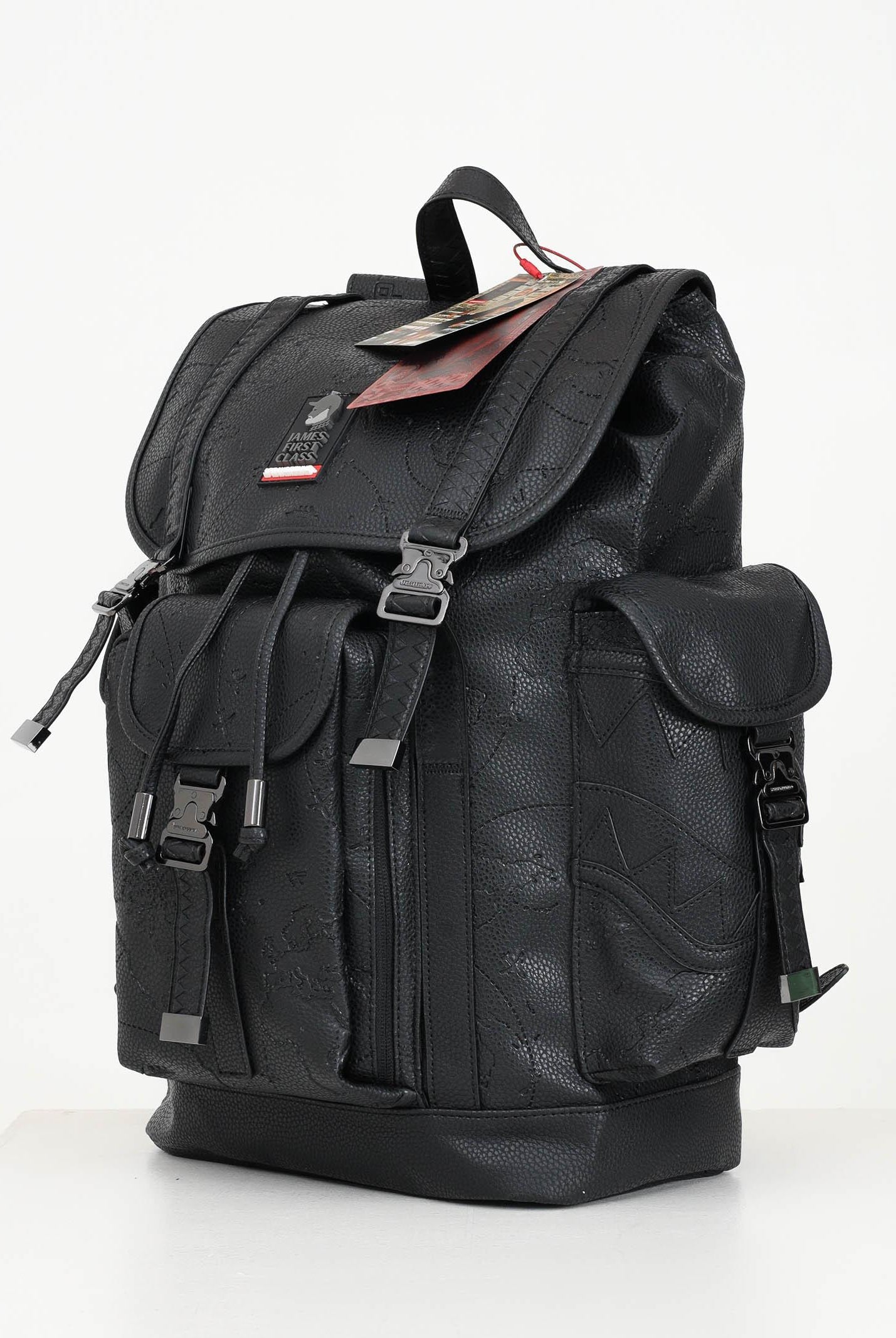 Zaino JAMES FIRST CLASS TYCOON TRAVELER MONTE CARLO nero per uomo e donna 910B6793NSZ . SPRAYGROUND