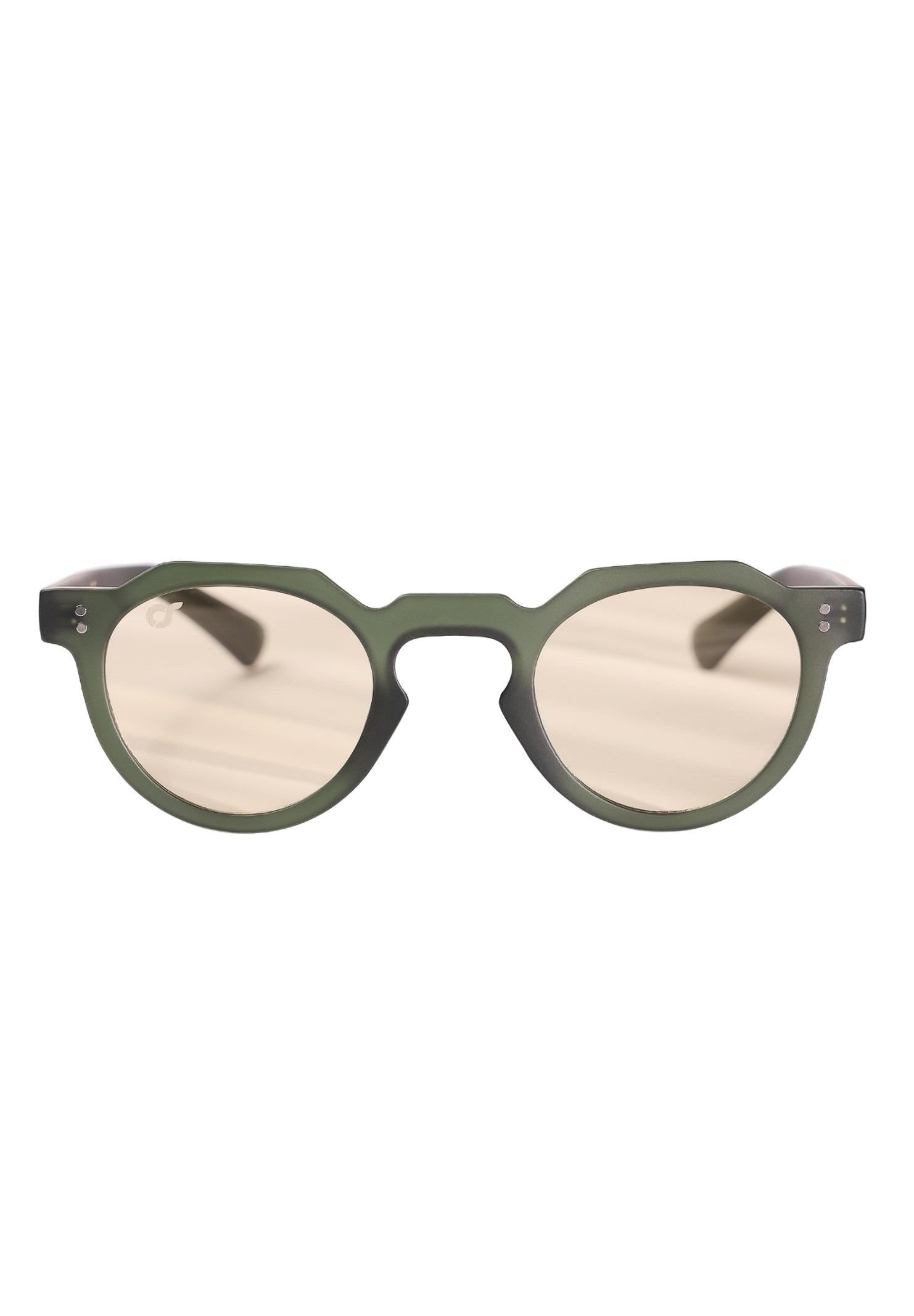 Occhiali da sole modello Londra verde opaco per uomo e donna OS2044 C03 OS SUNGLASSES