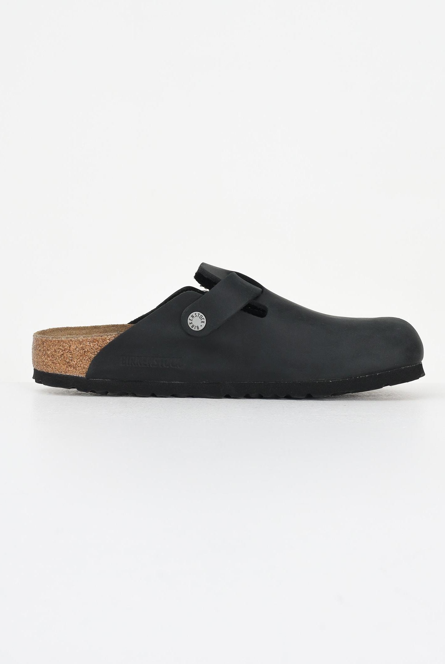 BIRKENSTOCK Ciabatte Boston nere per uomo e donna 059463 . BIRKENSTOCK