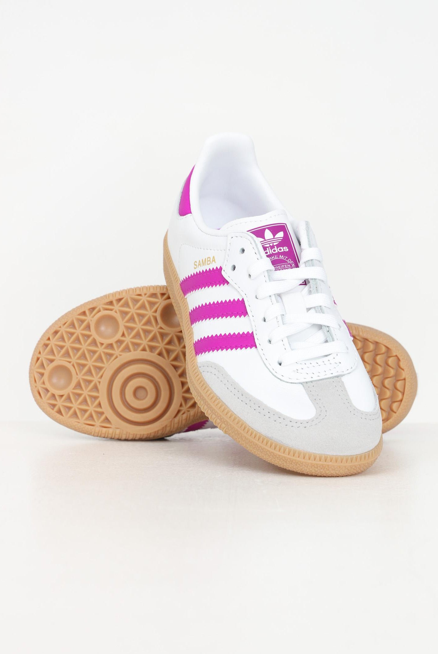 Sneakers Samba OG bianche da bambina IE8848 ADIDAS ORIGINALS