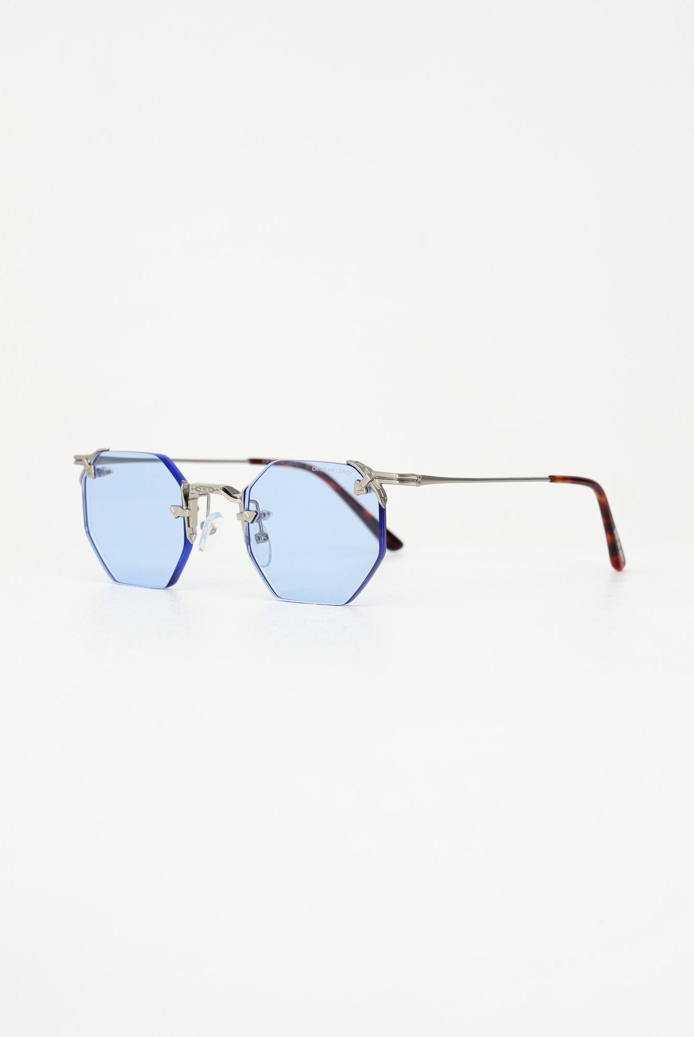 Occhiali azzurri per uomo e donna 2117 01 CRISTIAN LEROY