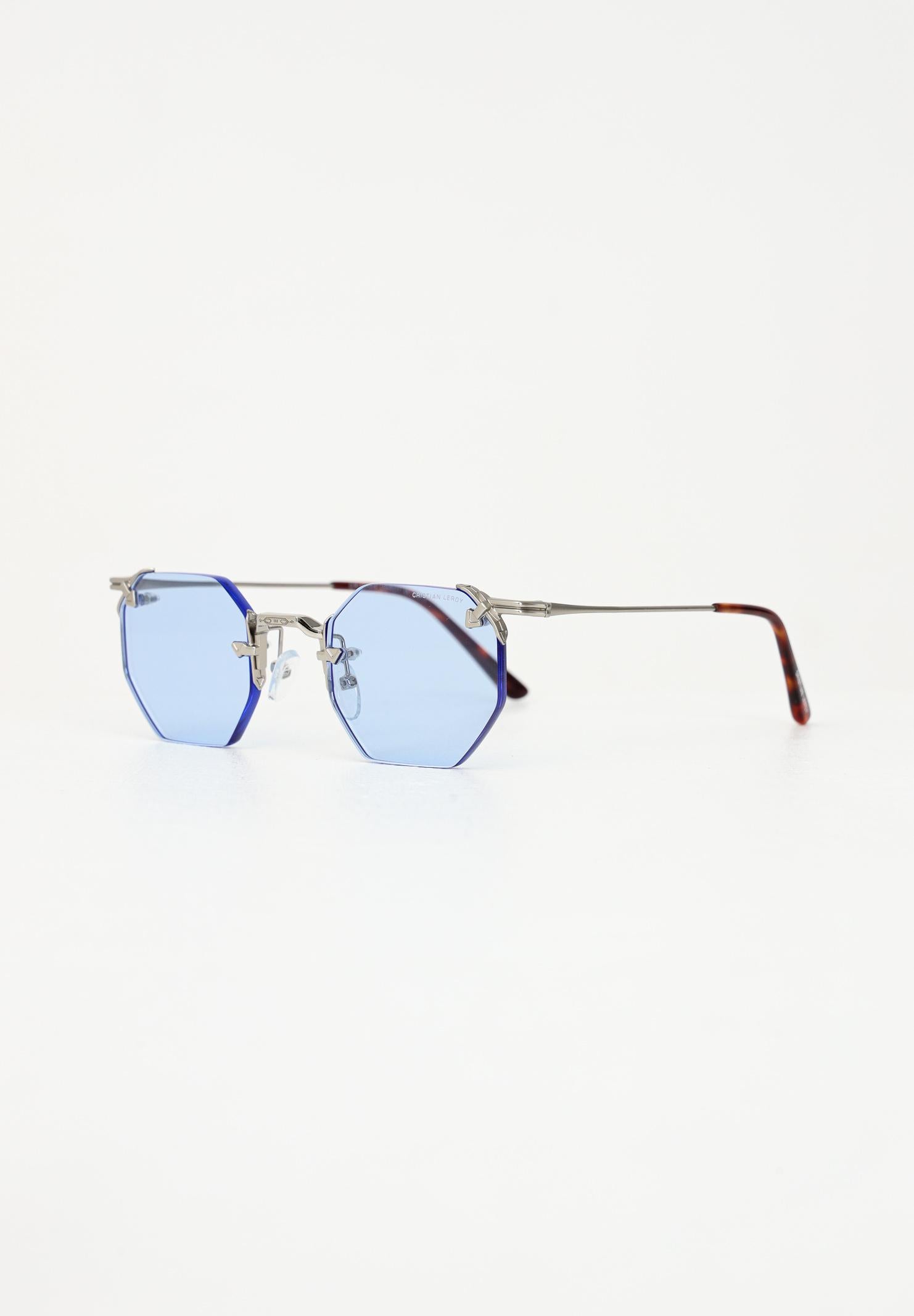 Occhiali azzurri per uomo e donna 2117 01 CRISTIAN LEROY