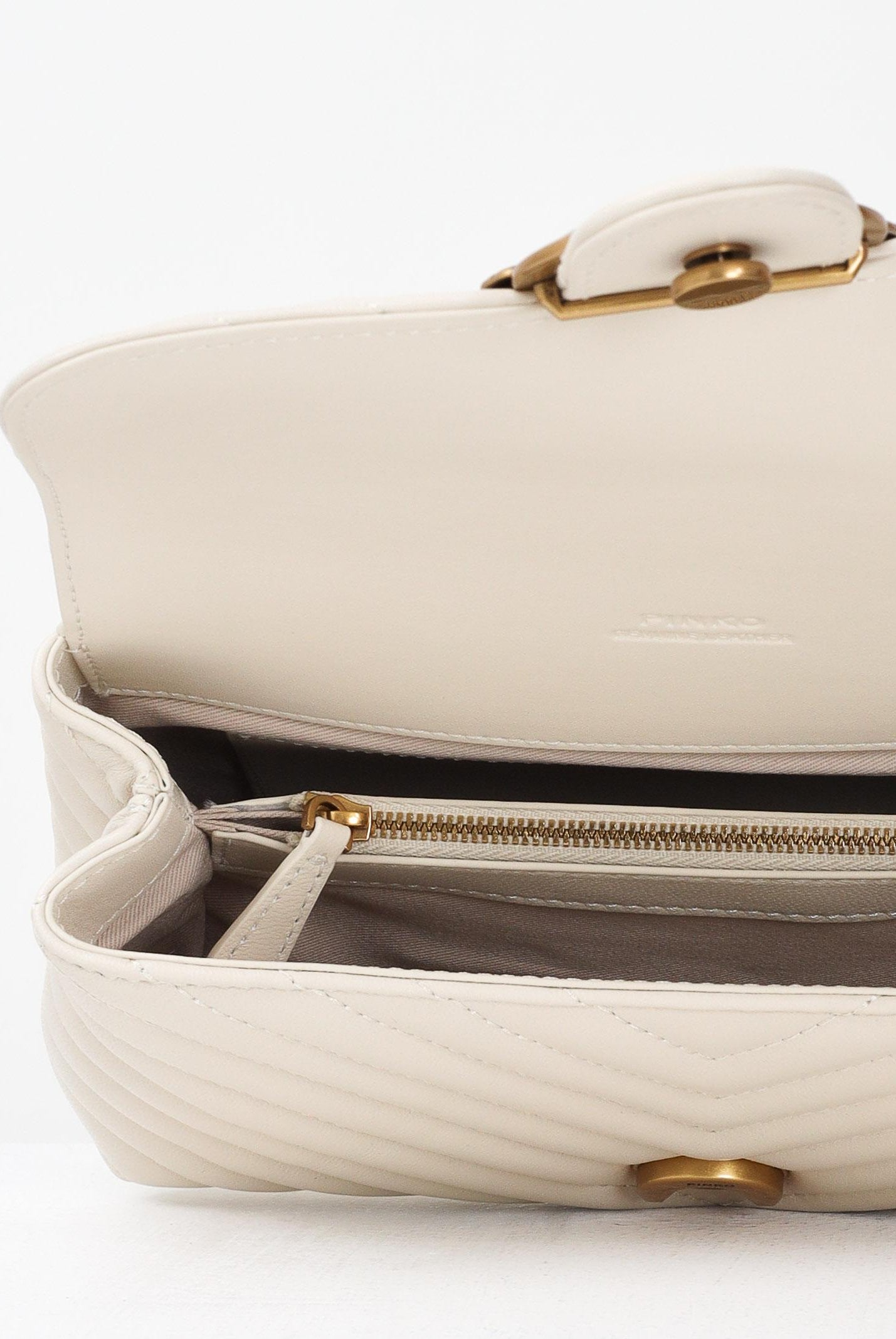 PINKO Borsa a mano Lady Love Bag Puff panna da donna 100044A0GK Z14Q PINKO