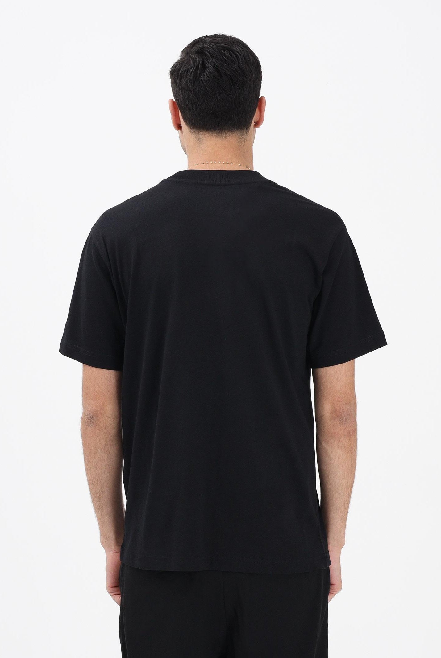 SELECTED HOMME T-shirt a manica corta nera da uomo 16077385 BL SELECTED HOMME