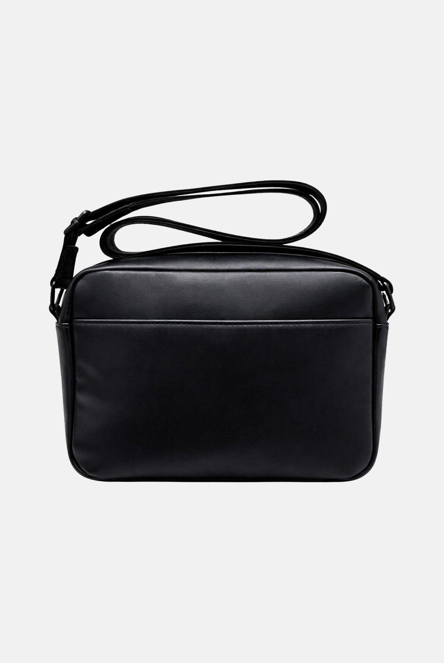 MARCELO BURLON COUNTY OF MILAN Borsa a tracolla nera per uomo e donna con stampa ali COMAS2603520894 . MARCELO BURLON COUNTY OF MILAN